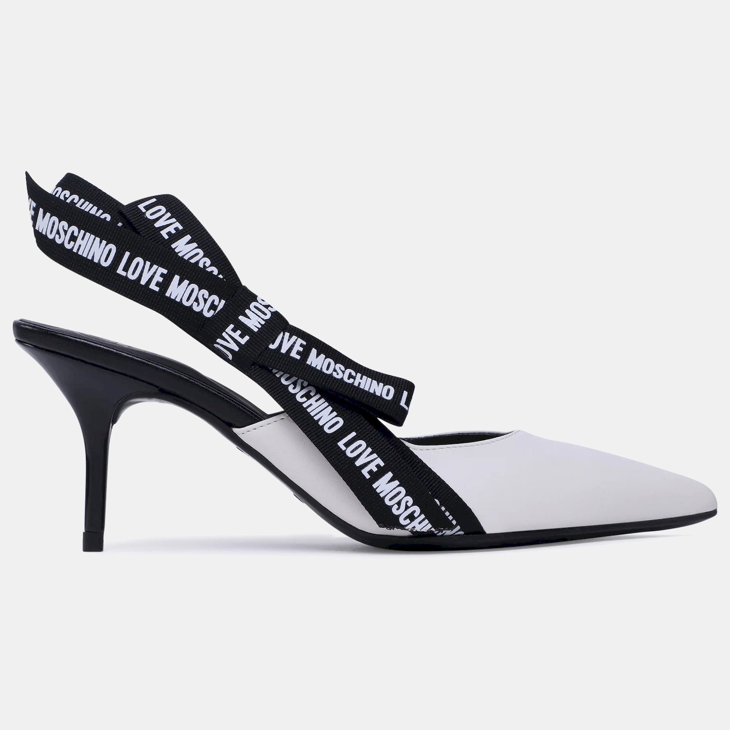 Moschino Sapatos Shoes Ja10027 White Branco_shot1