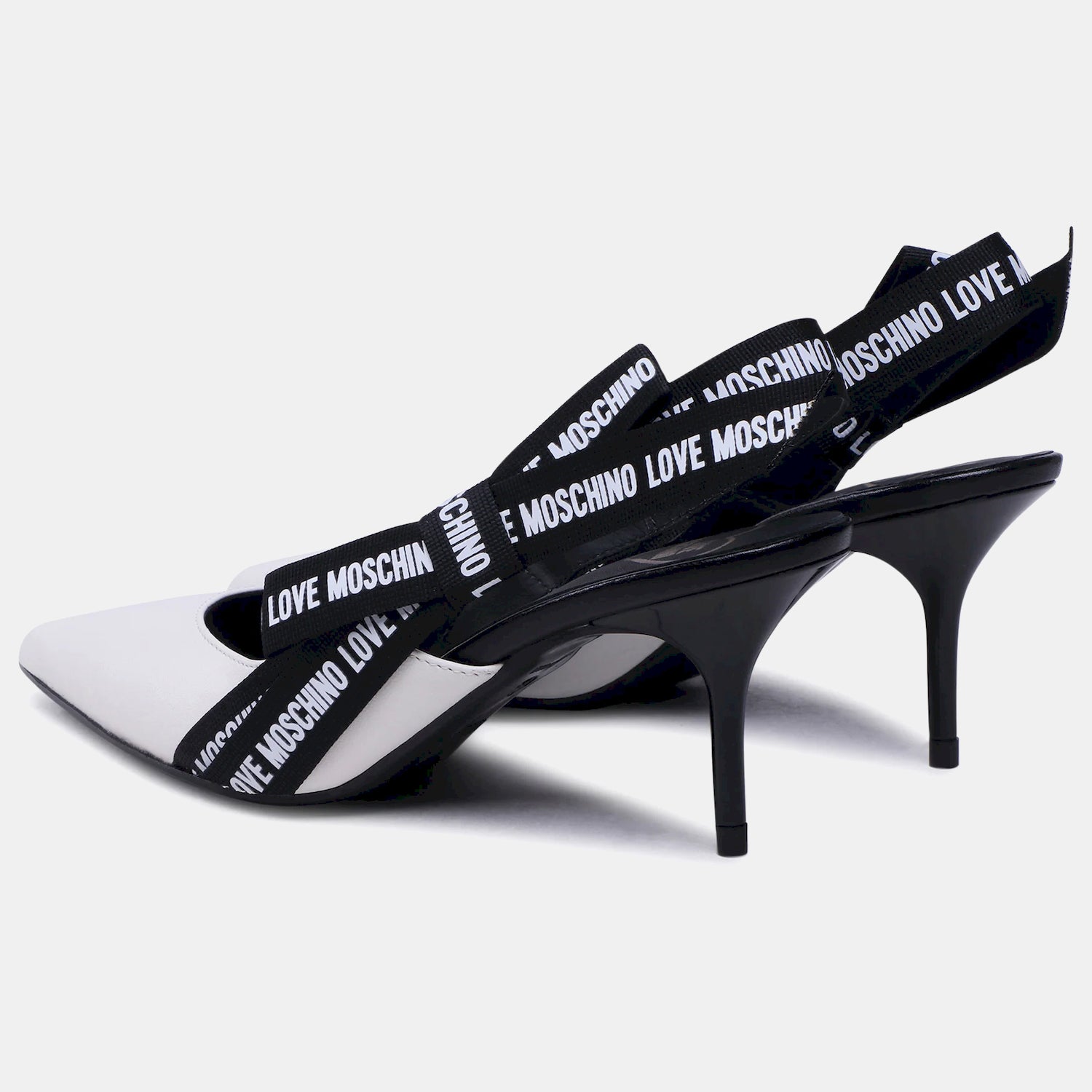 Moschino Sapatos Shoes Ja10027 White Branco_shot2