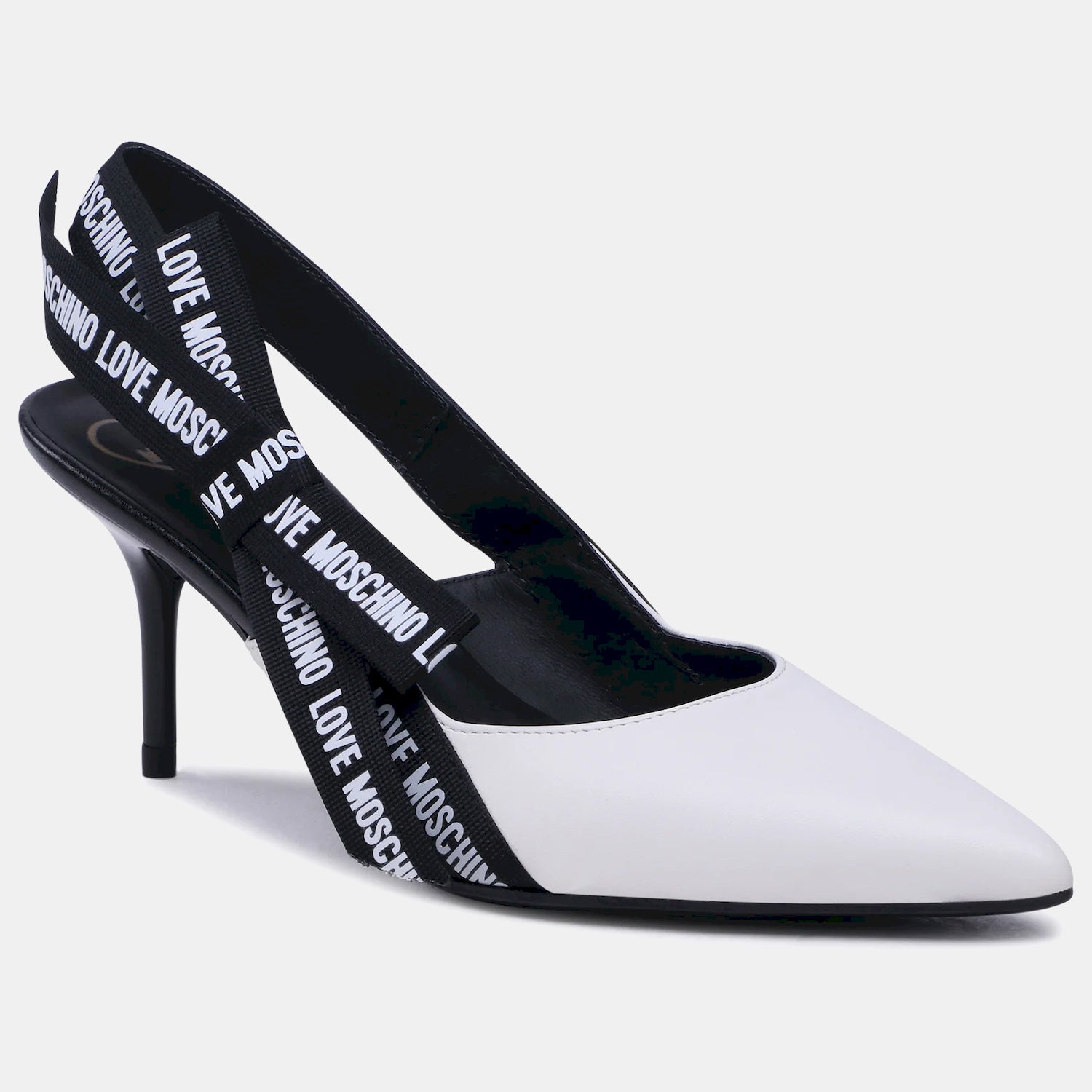 Moschino Sapatos Shoes Ja10027 White Branco_shot5