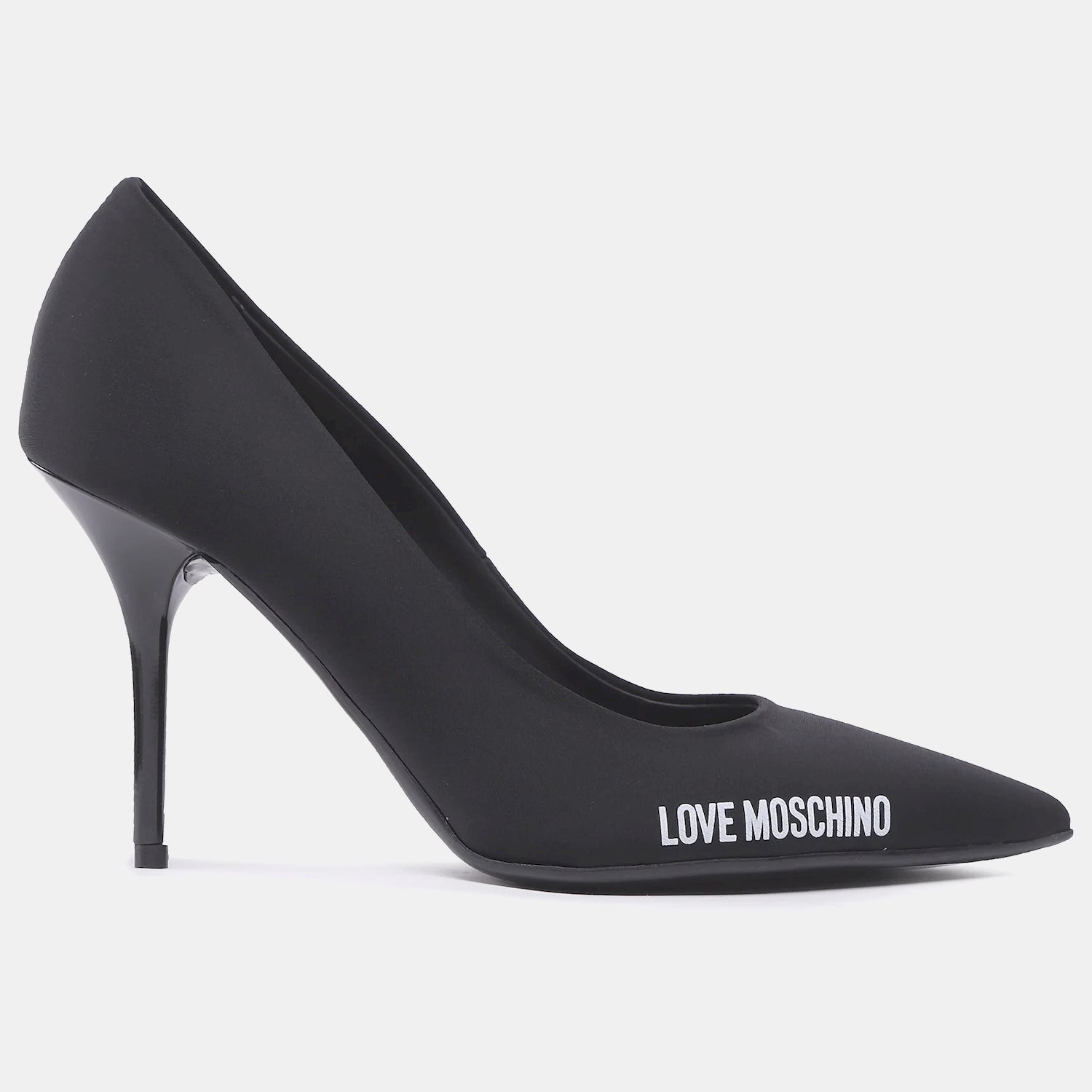 Moschino Sapatos Shoes Ja10089 Black Preto_shot1