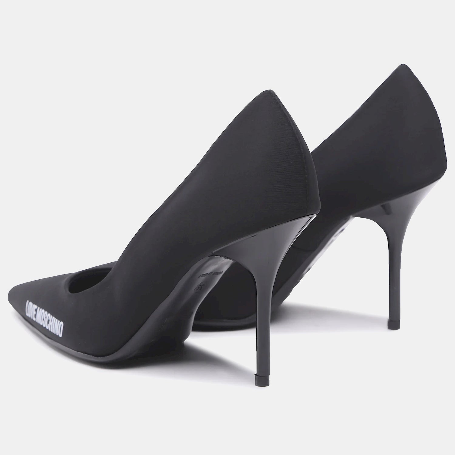 Moschino Sapatos Shoes Ja10089 Black Preto_shot2