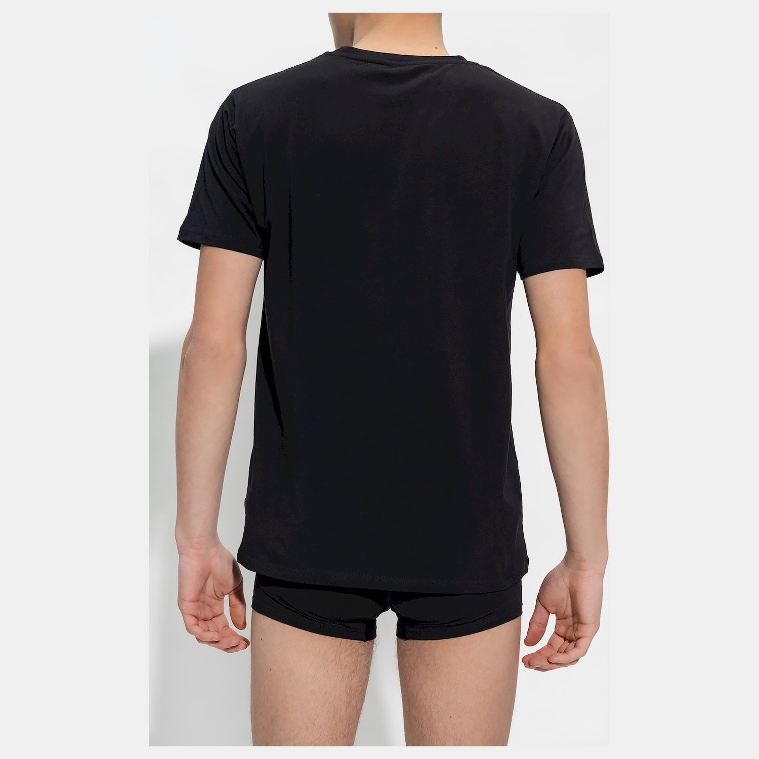 Moschino T Shirt A0784 4410 Black Preto_shot3