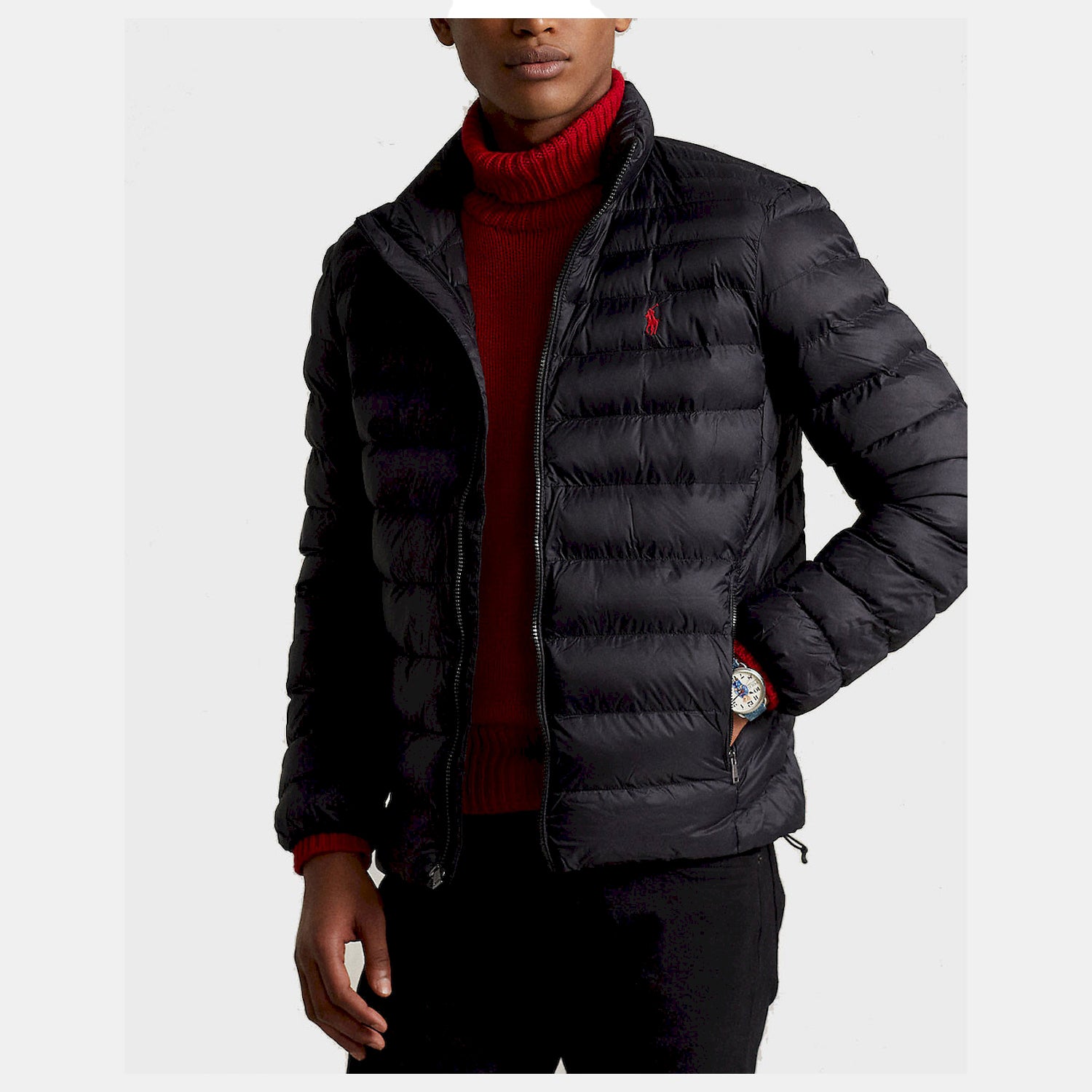 Ralph Lauren Blusao Jackets 710810897 Black Preto_shot1