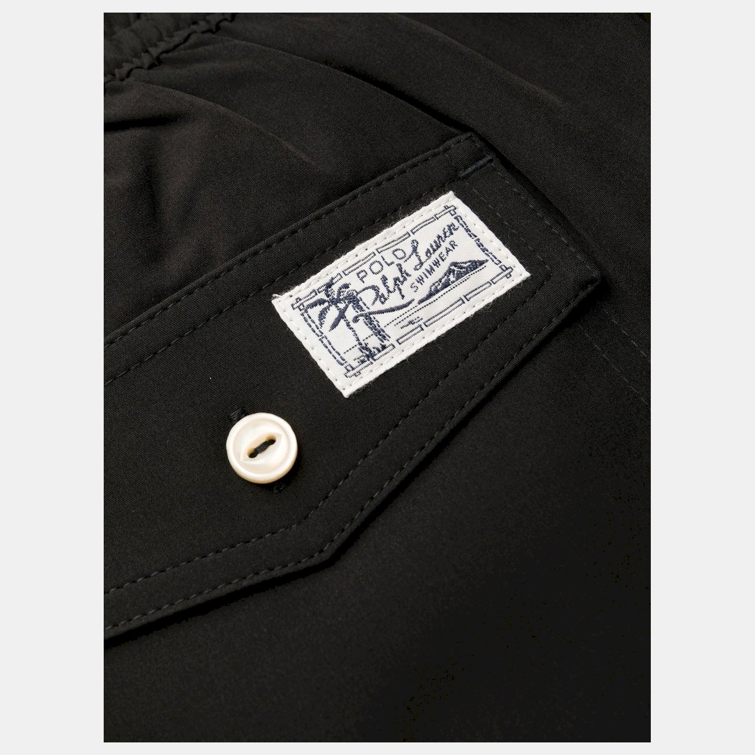 Ralph Lauren Calcao De Banho Swim Shorts 710907255 Black Preto_shot1