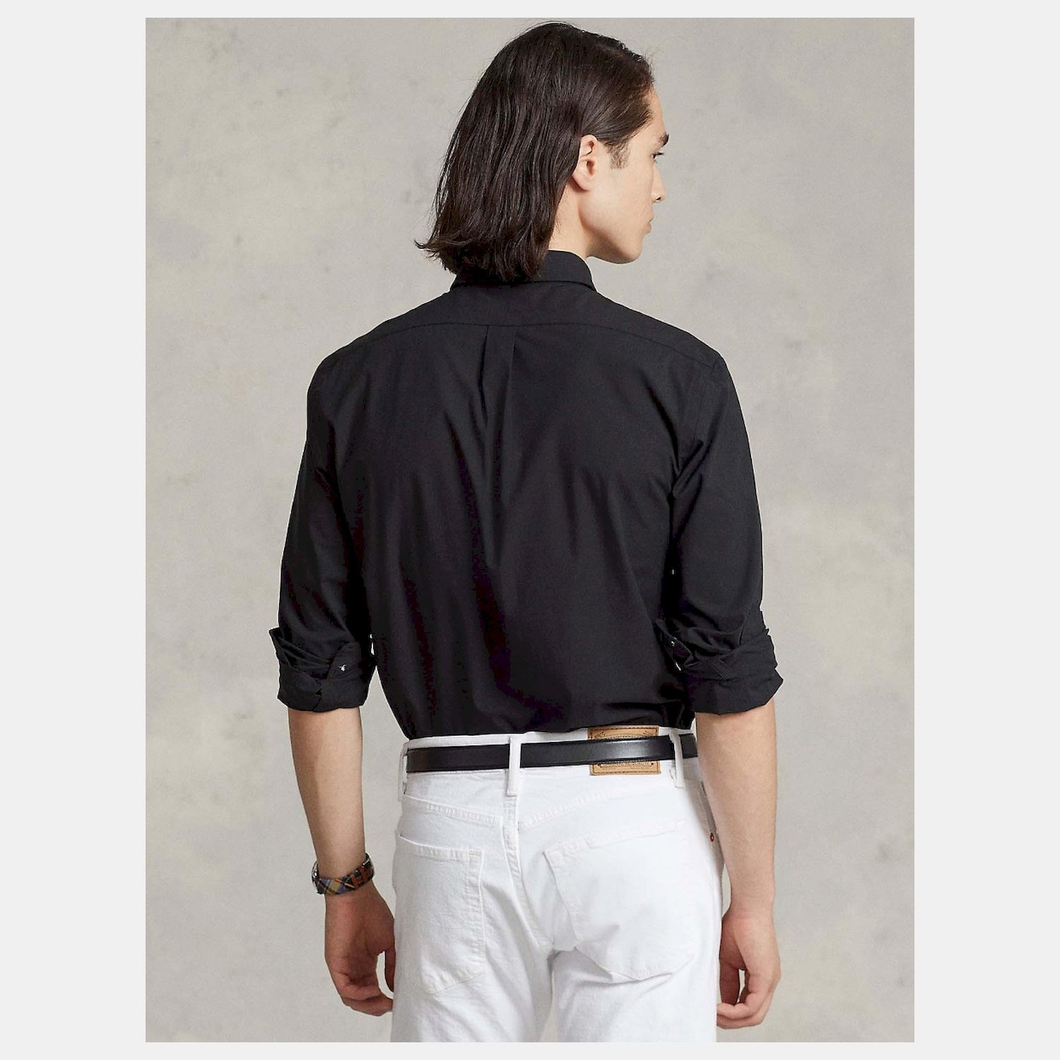 Ralph Lauren Camisa Shirt 710832480 Black Preto_shot4