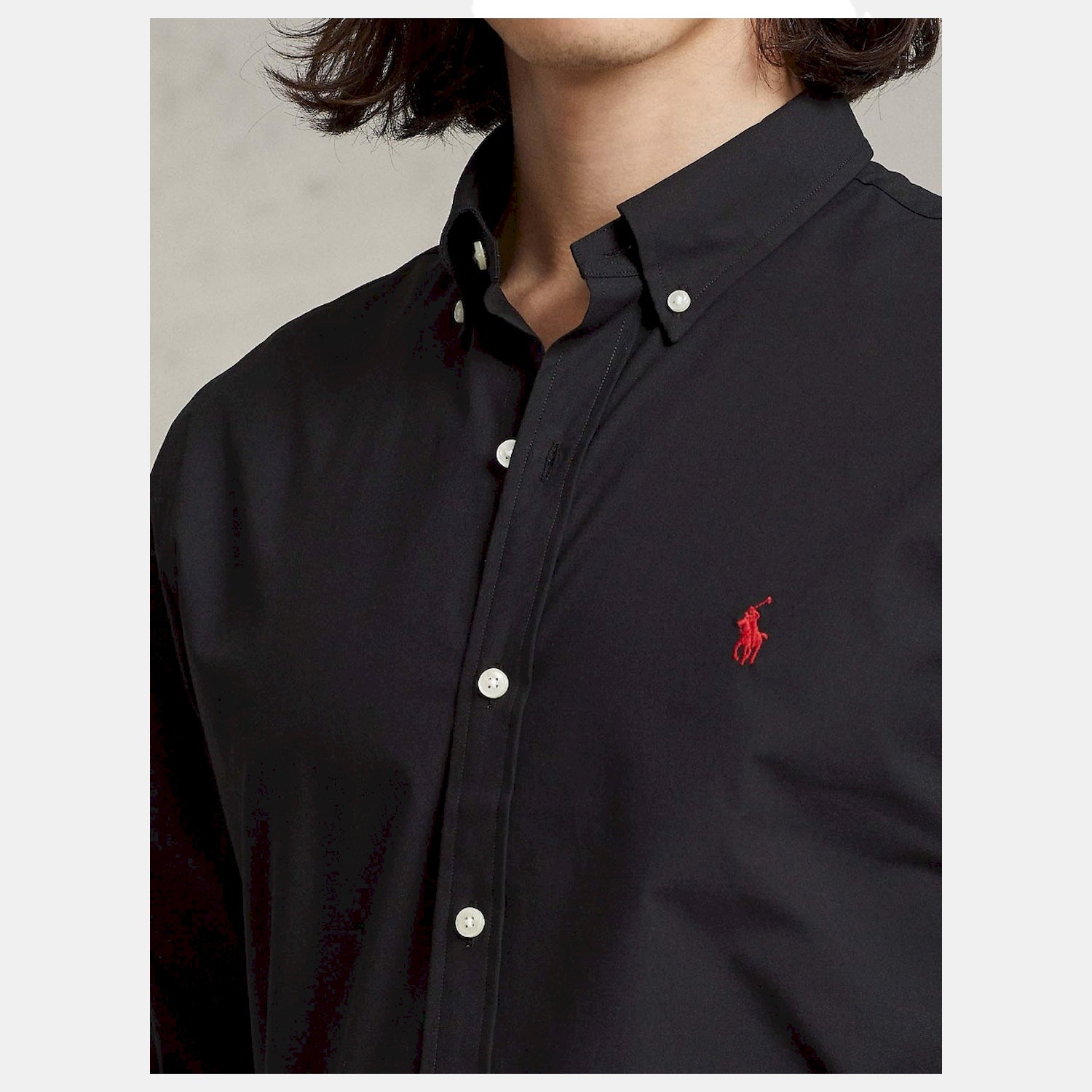 Ralph Lauren Camisa Shirt 710832480 Black Preto_shot5