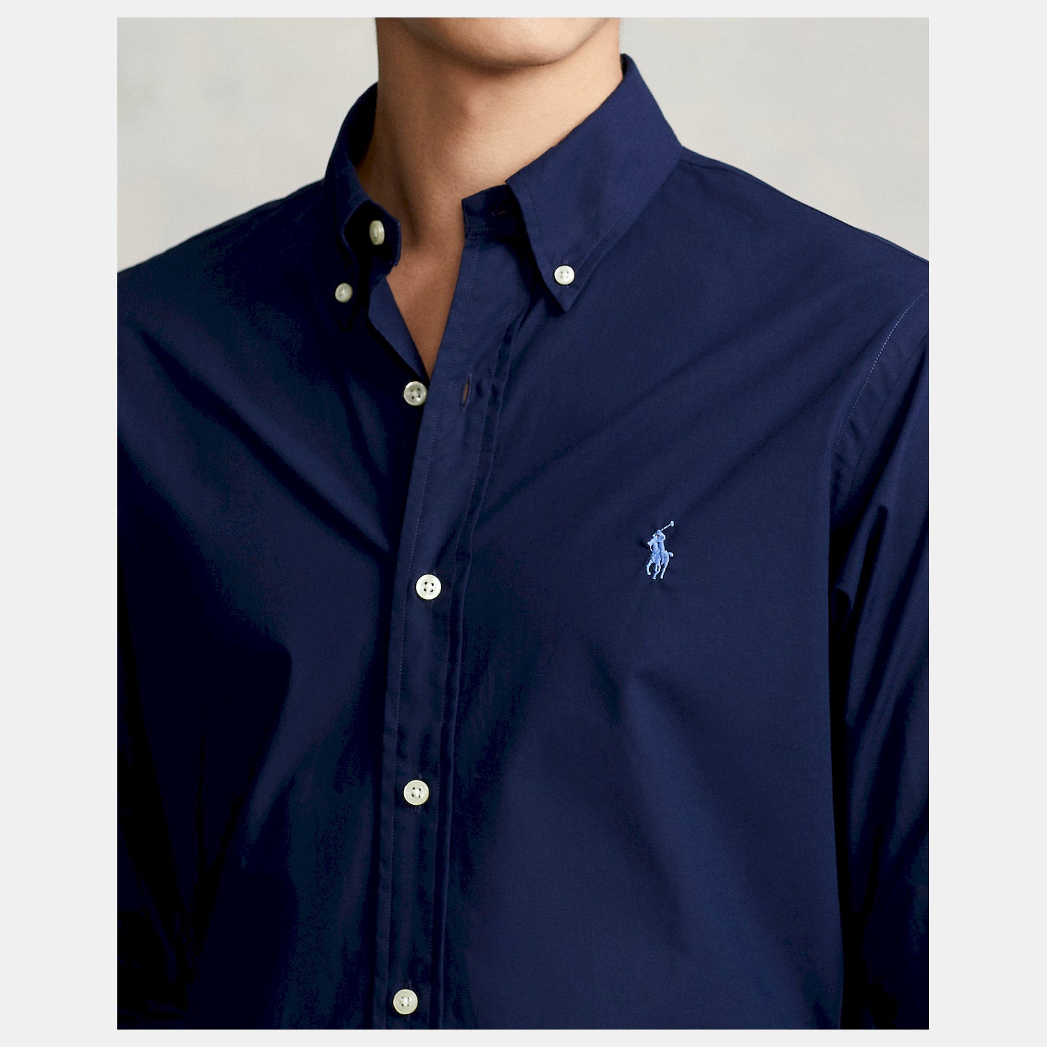 Ralph Lauren Camisa Shirt 710832480 Navy Navy_shot1