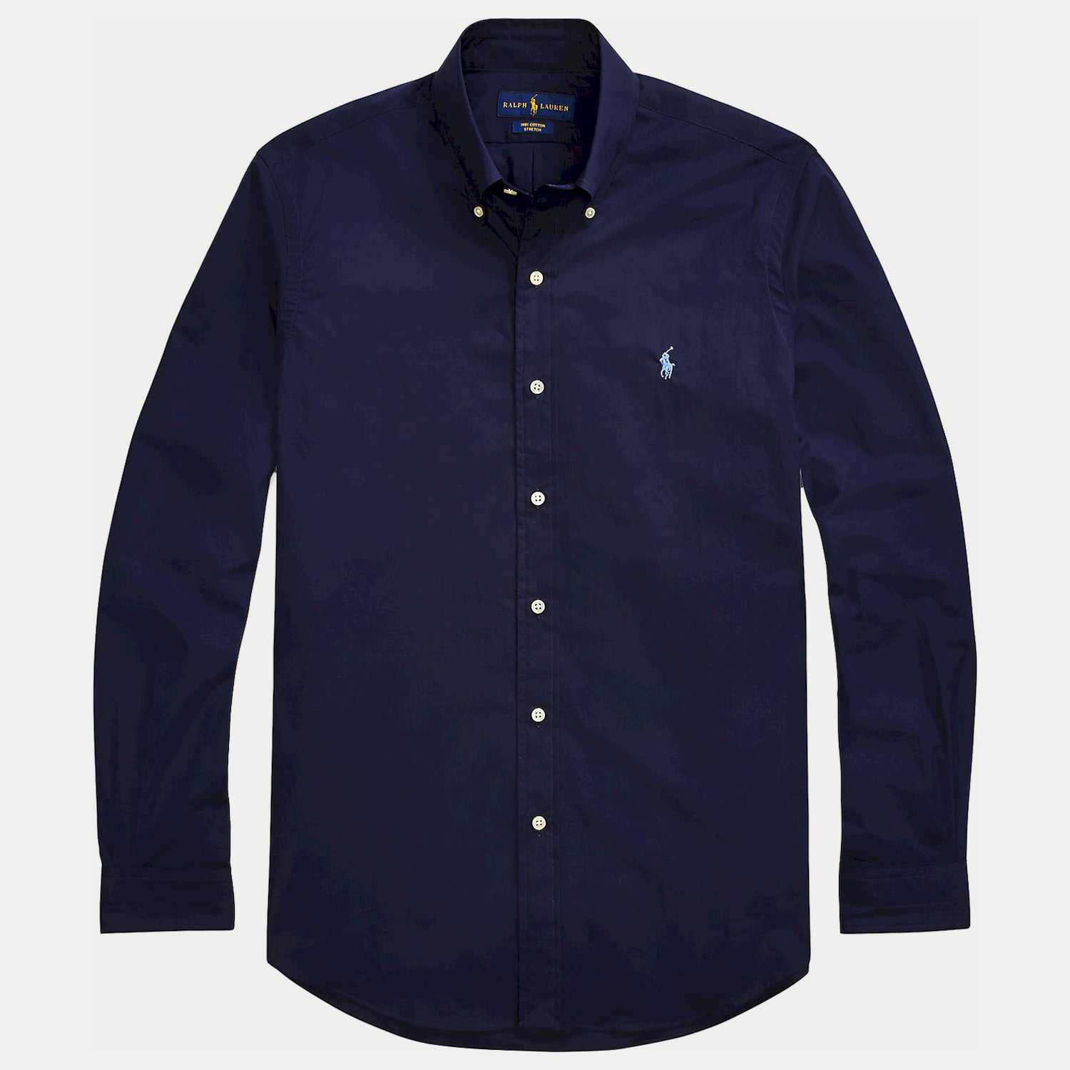 Ralph Lauren Camisa Shirt 710832480 Navy Navy_shot2