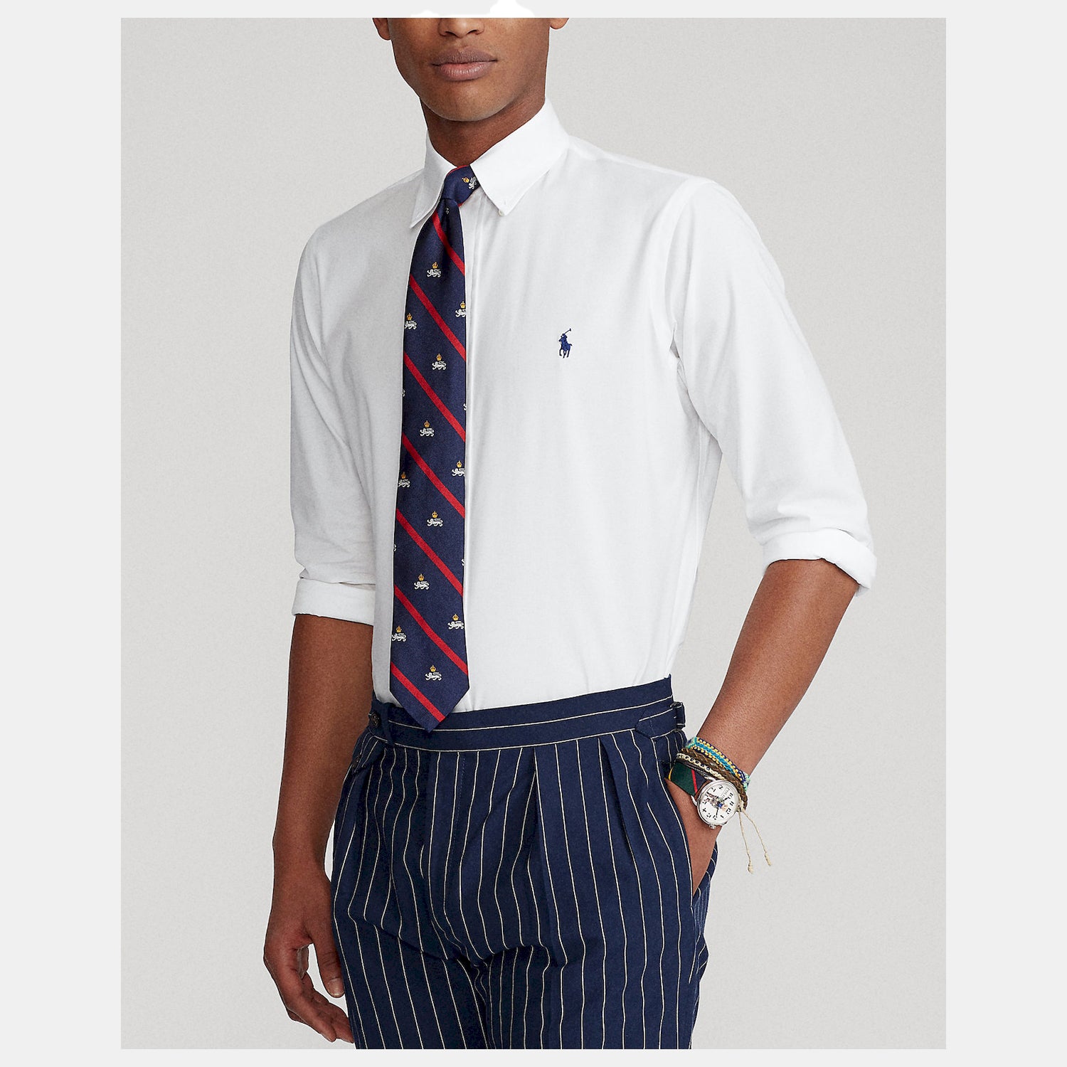 Ralph Lauren Camisa Shirt 710832480 White Branco_shot1