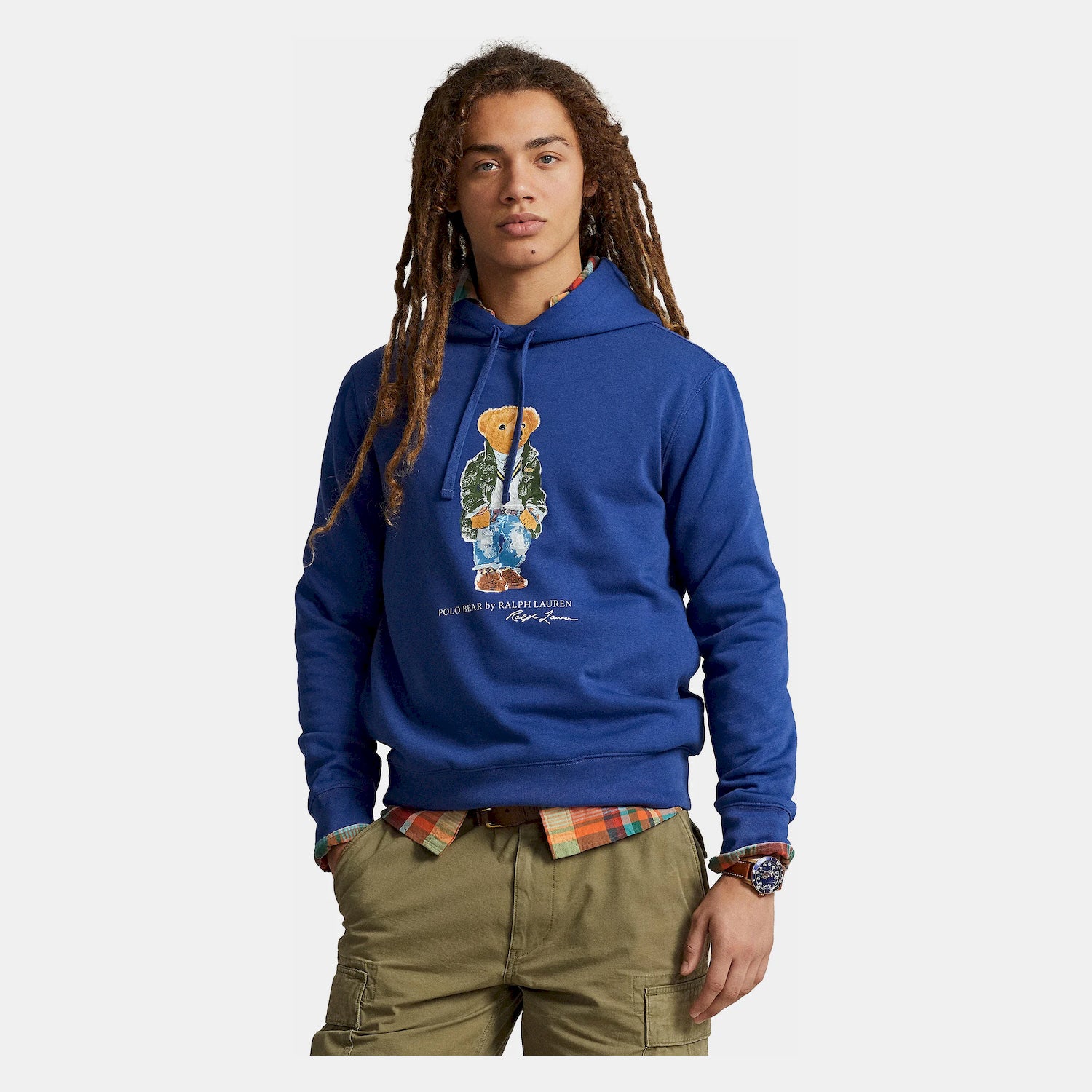 Ralph Lauren Camisola Hoodie 710853309 Blue Azul_shot3