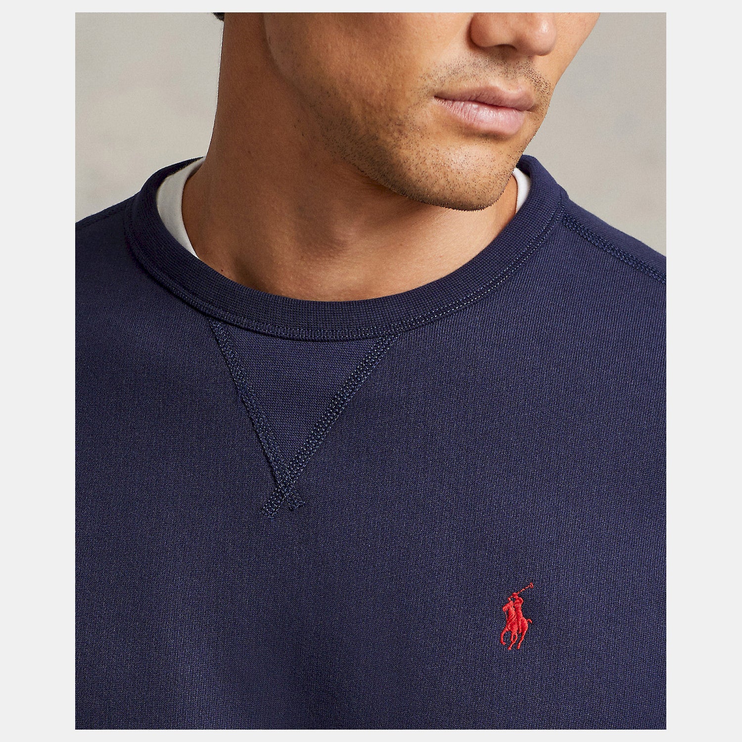 Ralph Lauren Camisola Sweat 710766772 Navy Navy_shot1