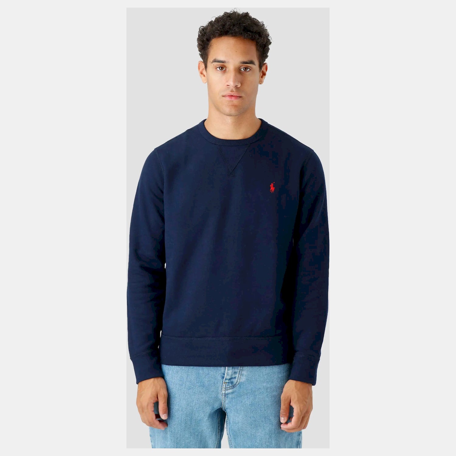 Ralph Lauren Camisola Sweat 710766772 Navy Navy_shot2