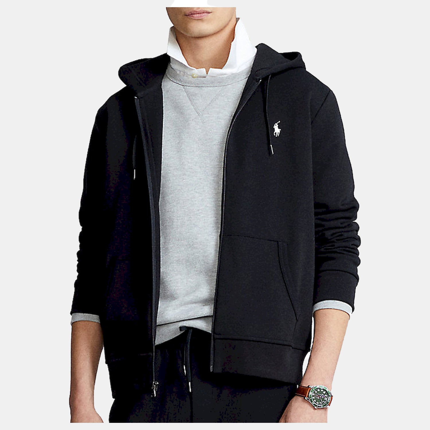 Ralph Lauren Casaco Training Sweat Training 710888282 Black Preto_shot2