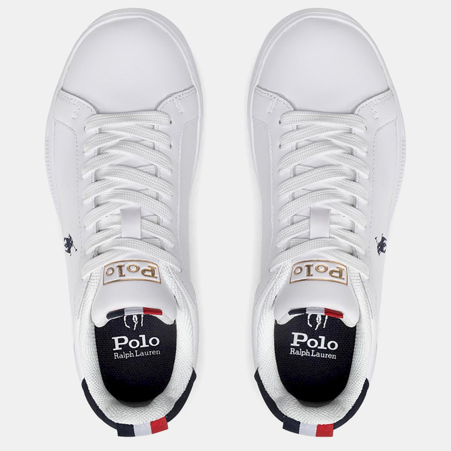 Ralph Lauren Sapatilhas Sneakers Shoes Hrtctii Sk Ath Whi Stripe Branco Stripe_shot4