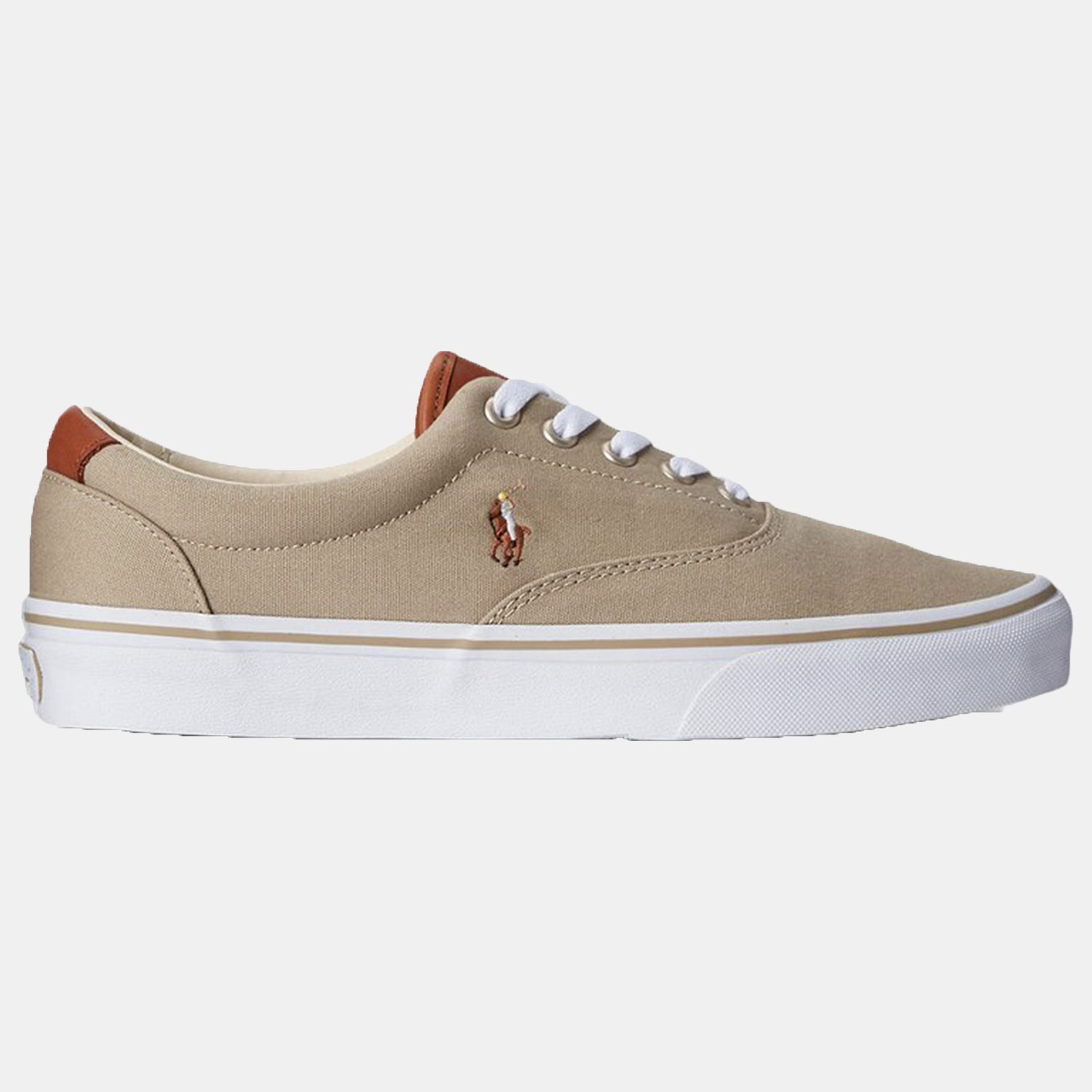 Ralph Lauren Sapatilhas Sneakers Shoes Keaton Pony Sk Kaki Kaki_shot1