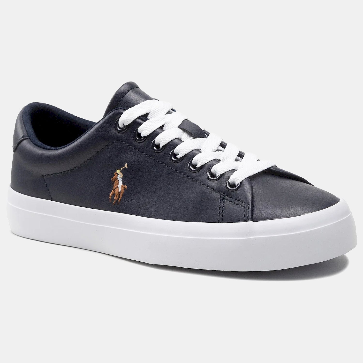 Ralph Lauren Sapatilhas Sneakers Shoes Longwood Leath Navy Navy_shot8