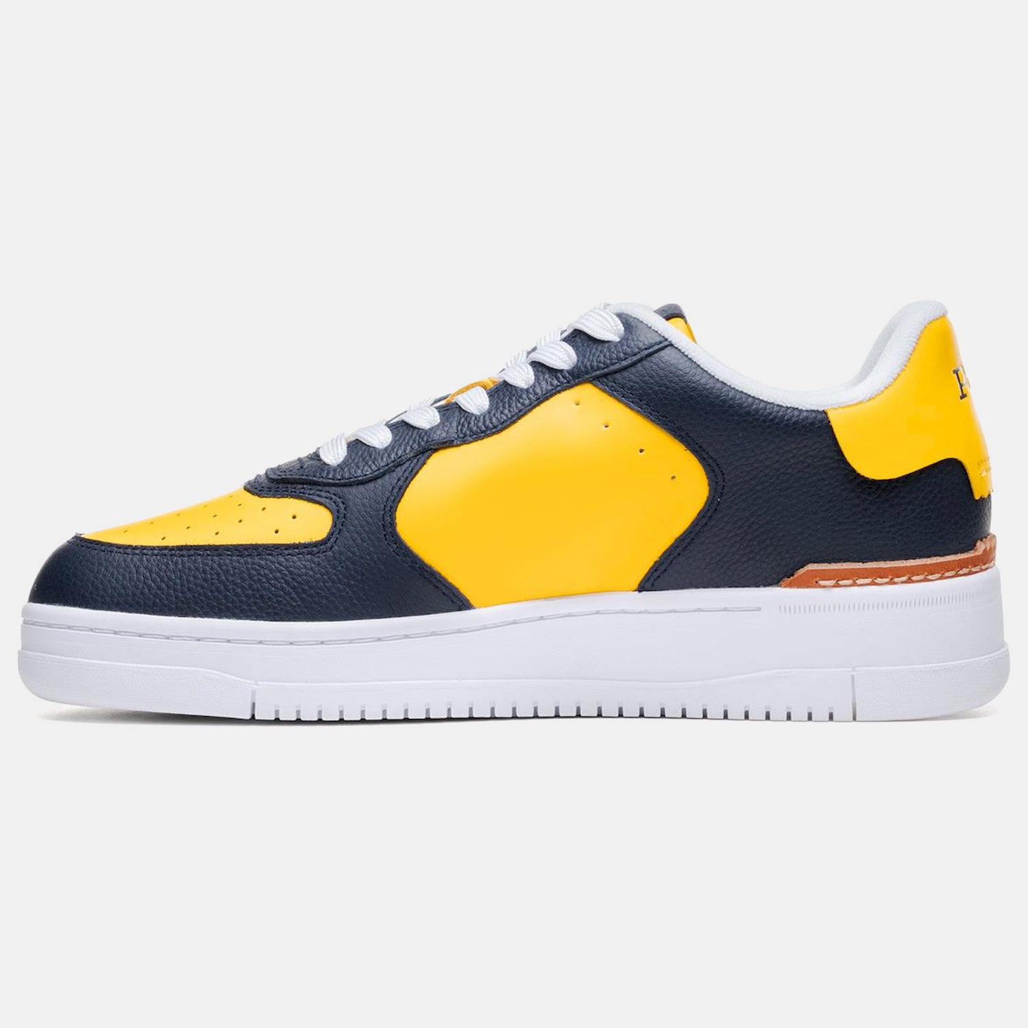 Ralph Lauren Sapatilhas Sneakers Shoes Masters Crt Sk Navy Yello Navy Amarelo_shot3