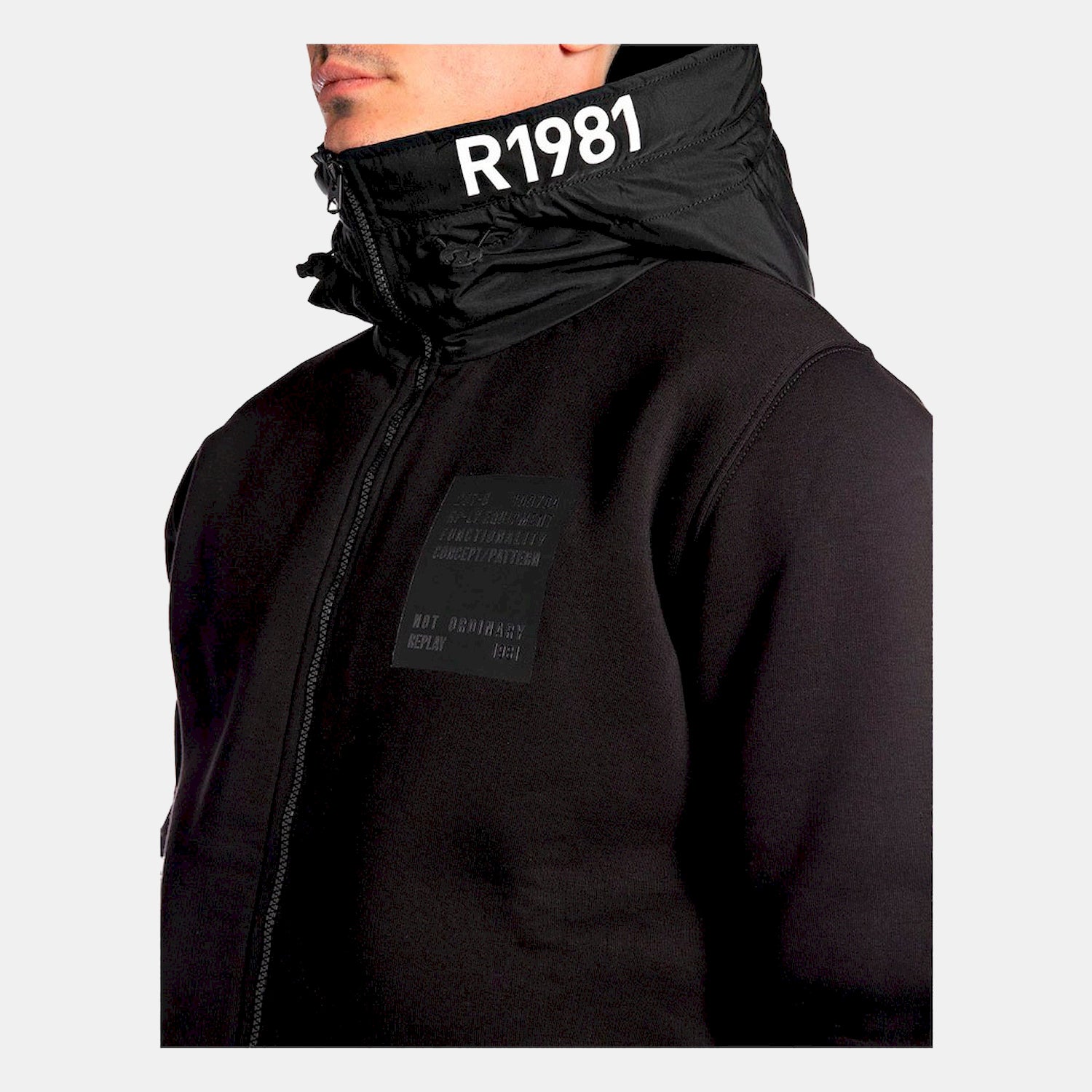 Replay Blusao Jackets M6278a Black Preto_shot4