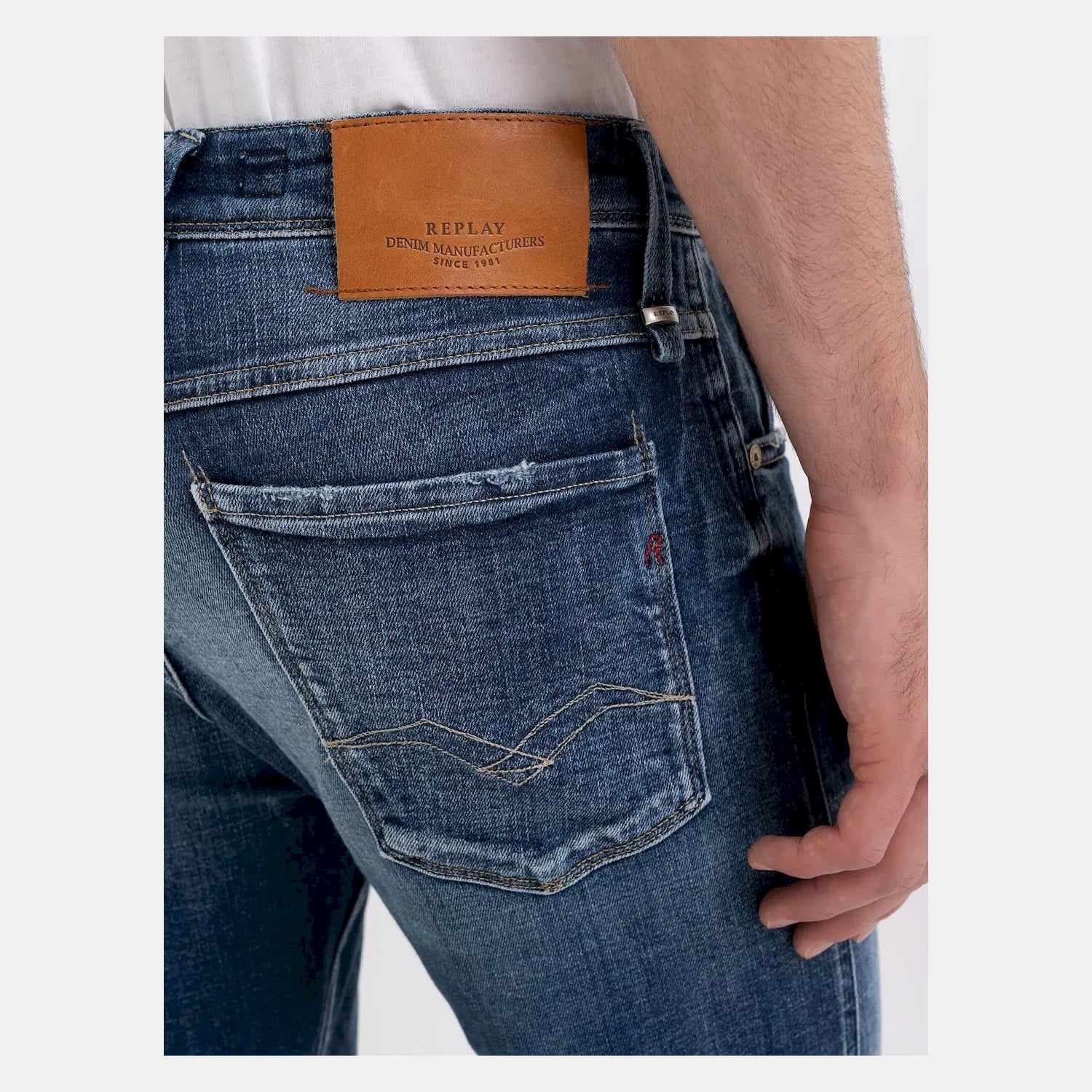 Replay Calcas Trousers M914q Med.wash Medium Wash_shot7