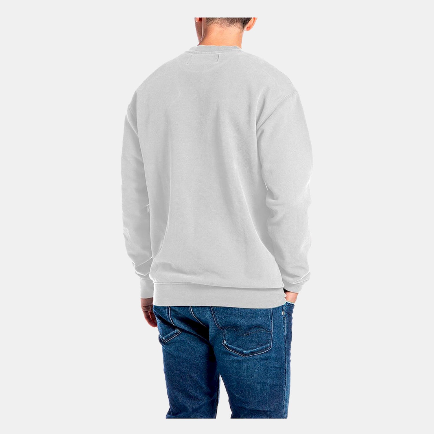 Replay Camisola Sweat M6271 Offwhite Branco_shot3