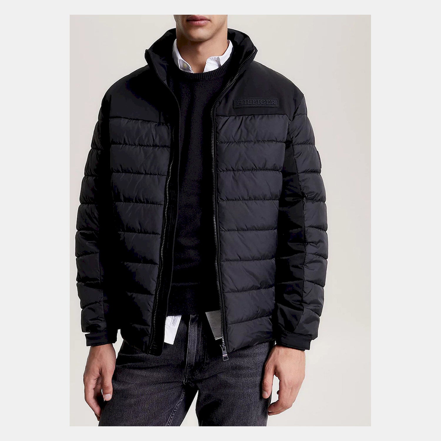 Tommy Hilfiger Blusao Jackets Mw0mw34263 Black Preto_shot1