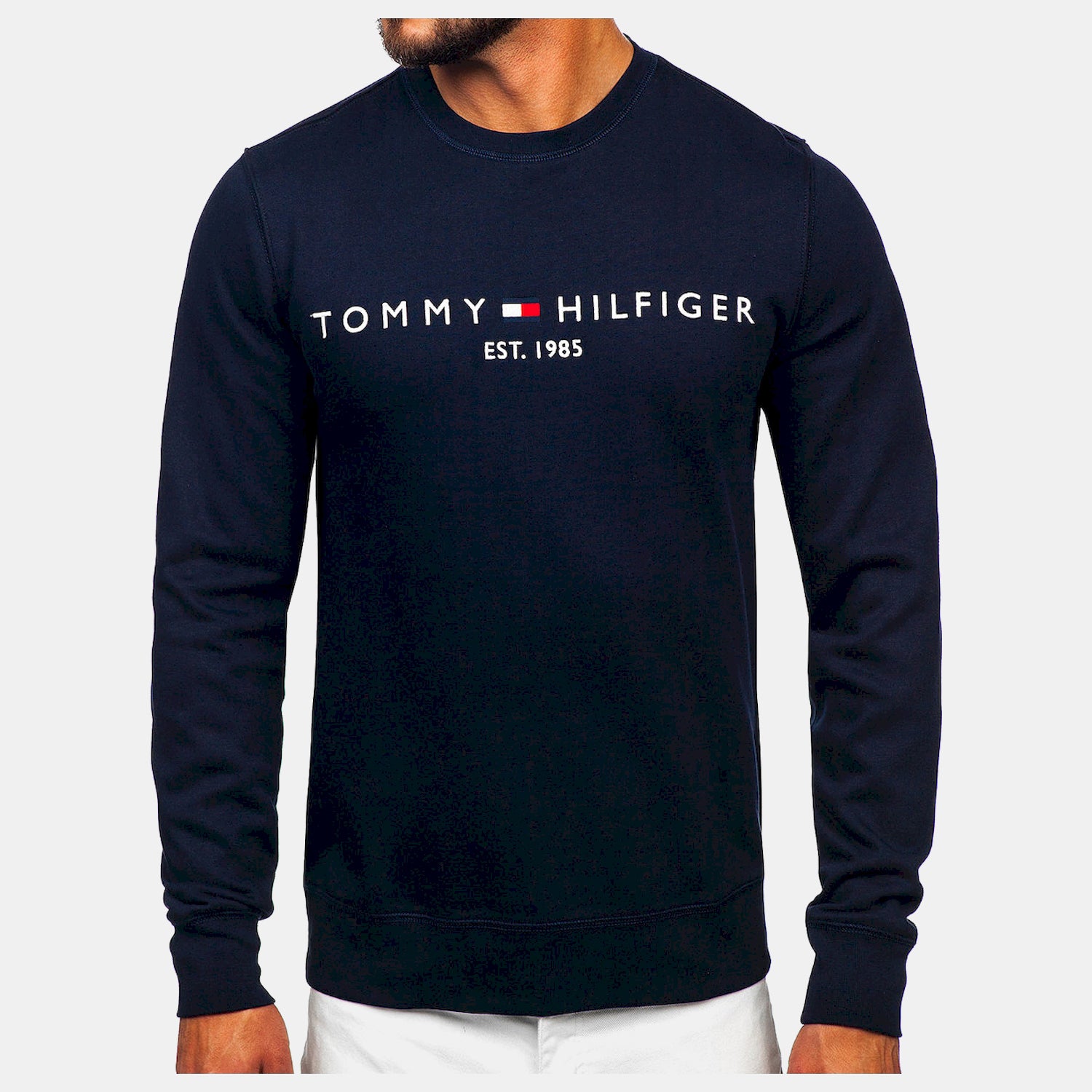 Tommy Hilfiger Camisola Sweat Mw0mw11596 Navy Navy_shot1