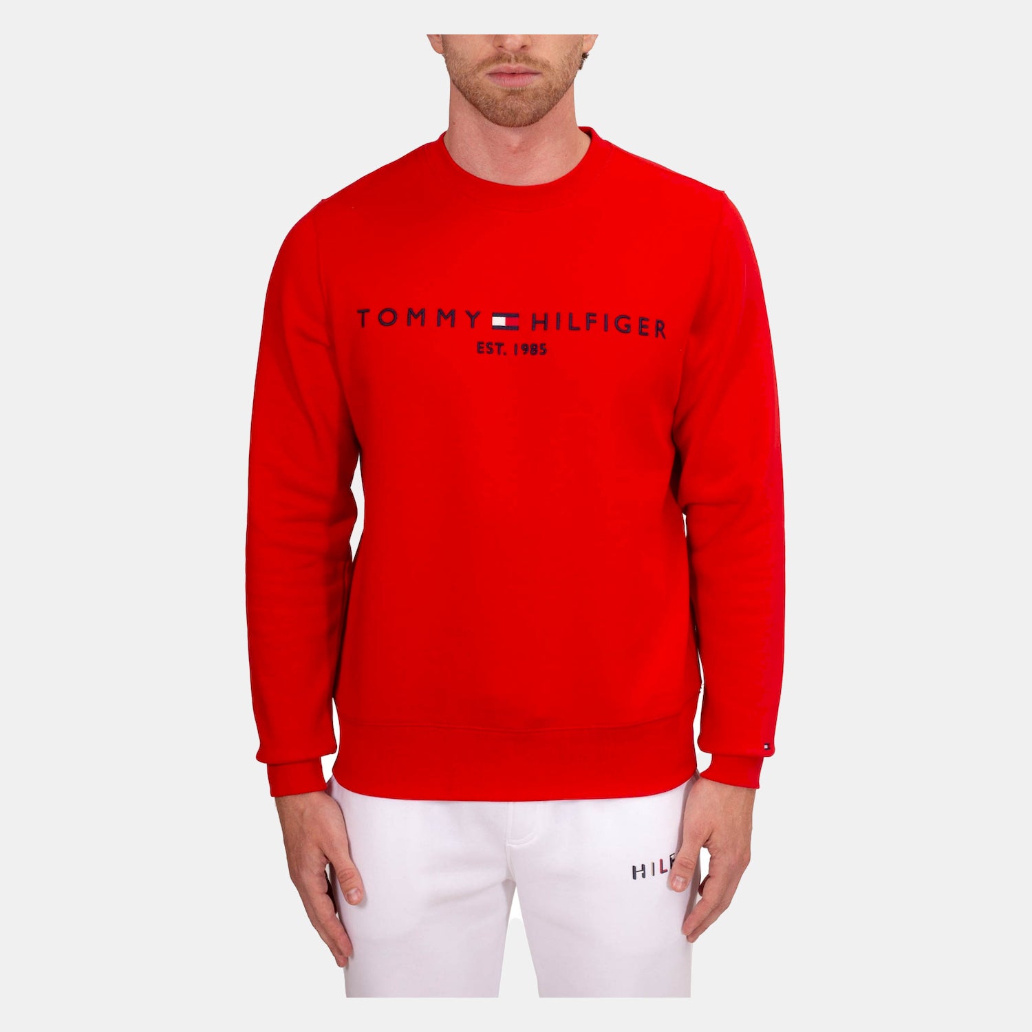 Tommy Hilfiger Camisola Sweat Mw0mw11596 Red Vermelho_shot1