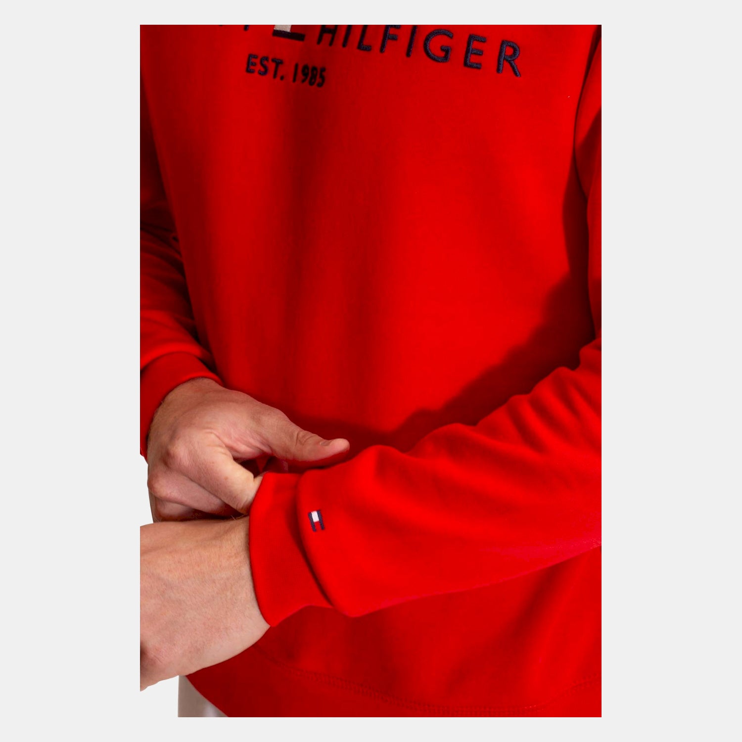Tommy Hilfiger Camisola Sweat Mw0mw11596 Red Vermelho_shot3