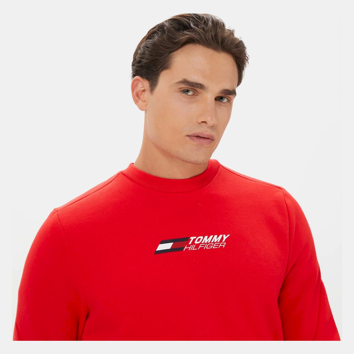 Tommy Hilfiger Camisola Sweat Mw0mw32570 Red Vermelho_shot3