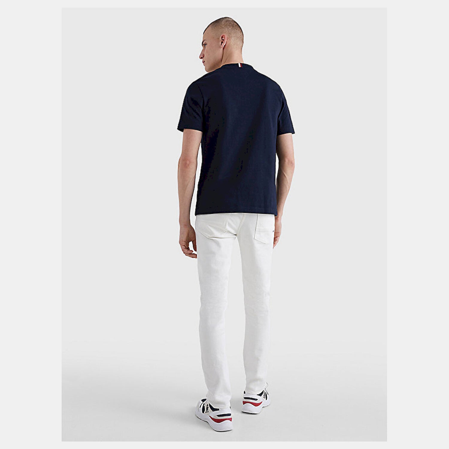 Tommy Hilfiger T Shirt Mw0mw30043 Navy Navy_shot2