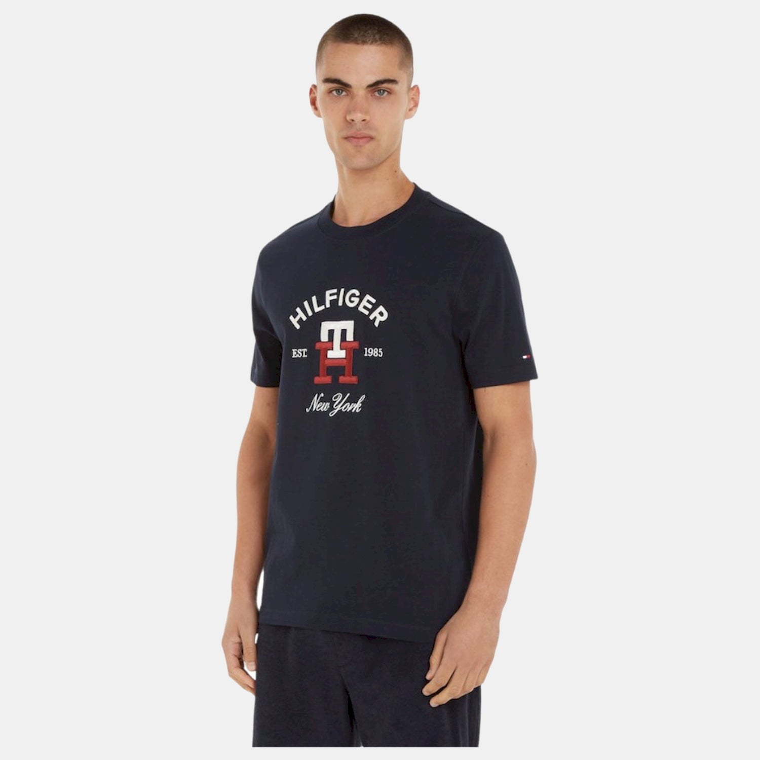 Tommy Hilfiger T Shirt Mw0mw30043 Navy Navy_shot4