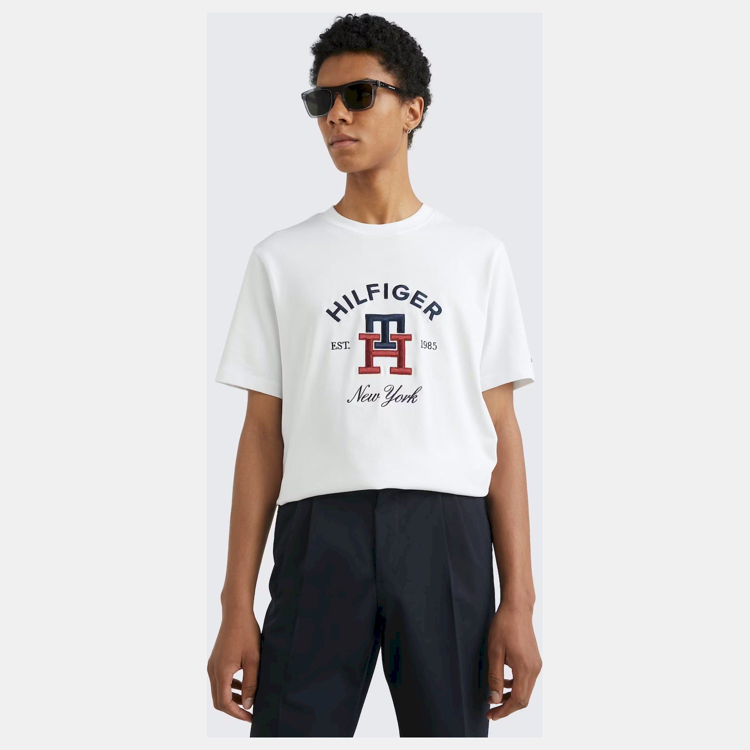 Tommy Hilfiger T Shirt Mw0mw30043 White Branco_shot3