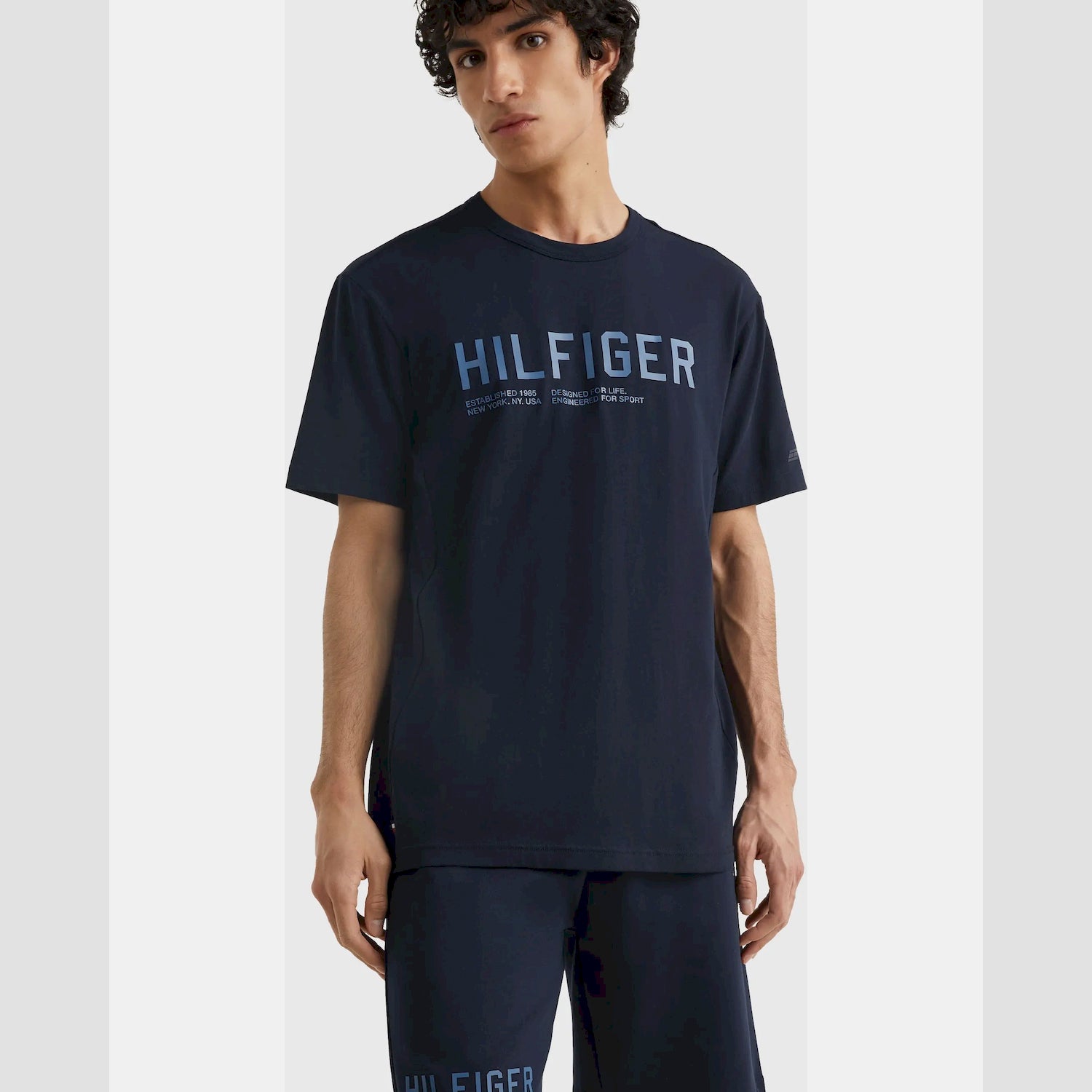Tommy Hilfiger T Shirt Mw0mw30477 Navy Navy_shot1
