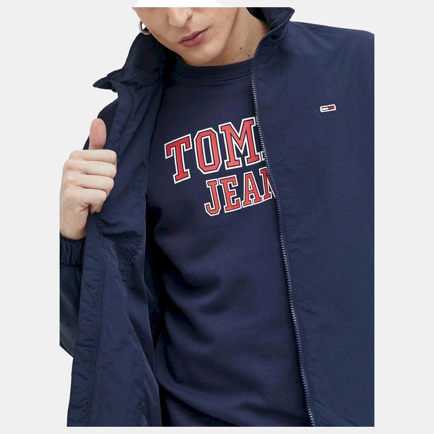 Tommy Jeans Blusao Jackets Dm0dm15916 Navy Navy_shot2