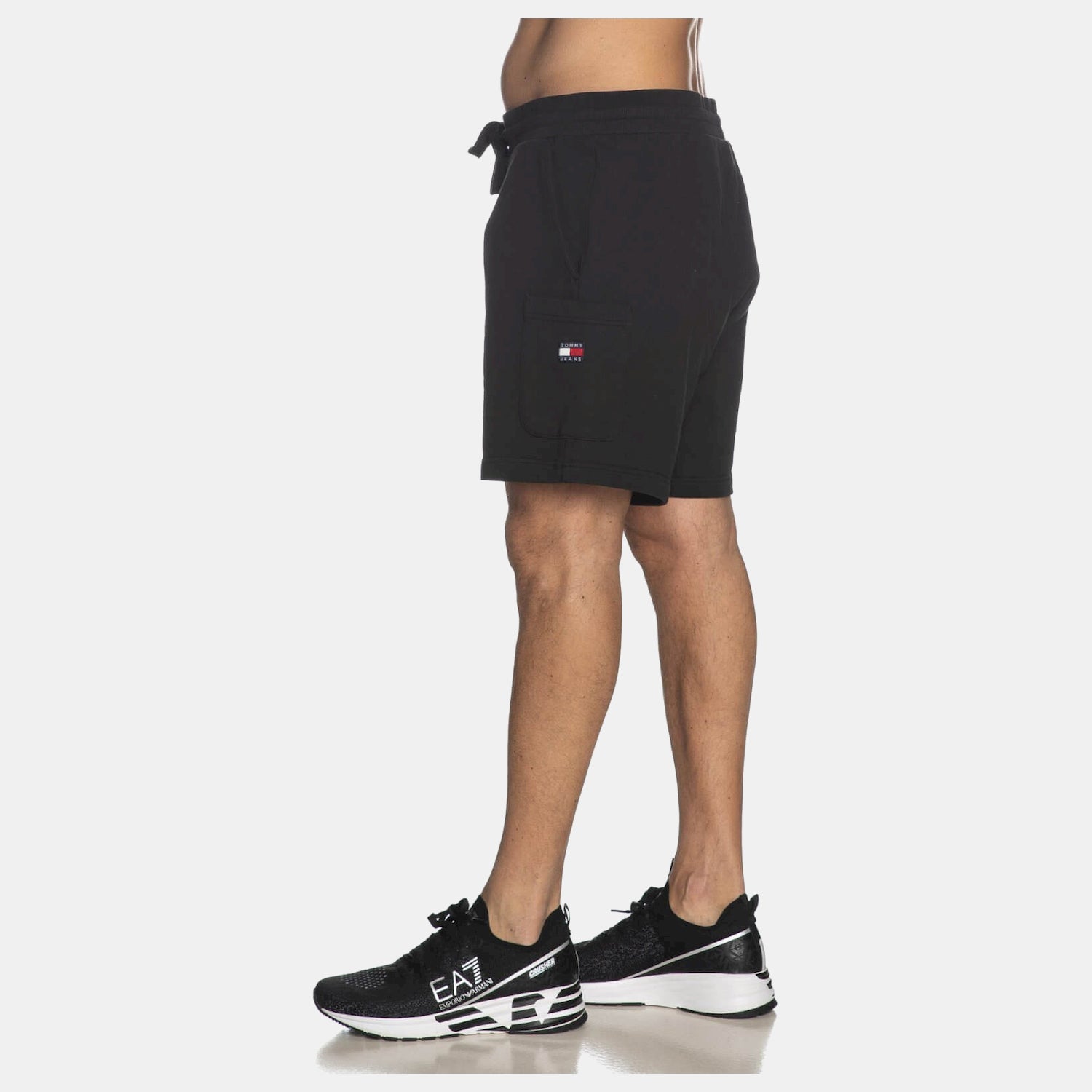 Tommy Jeans Calcao Shorts Dm0dm16330 Black Preto_shot2