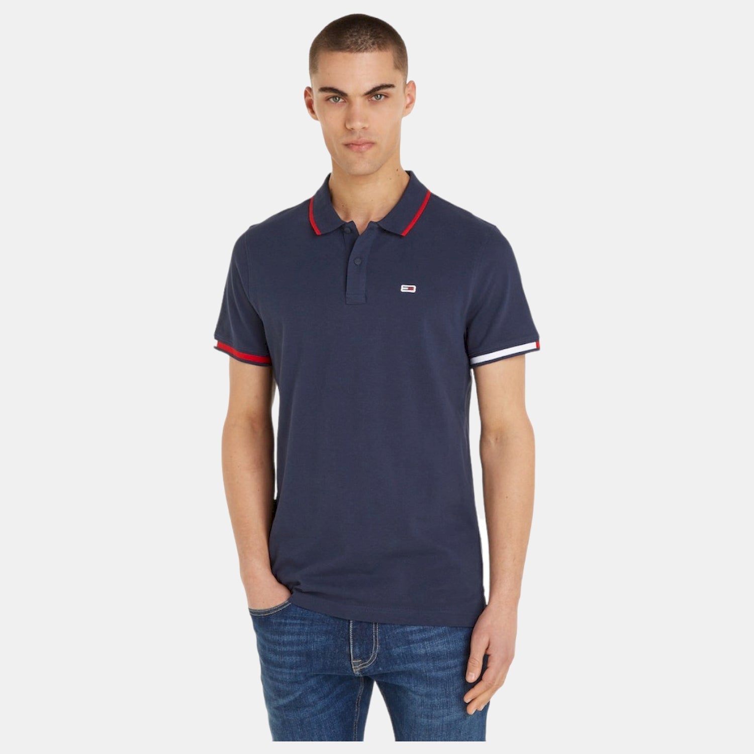 Tommy Jeans Polo Dm0dm12963c87 Navy Navy_shot1