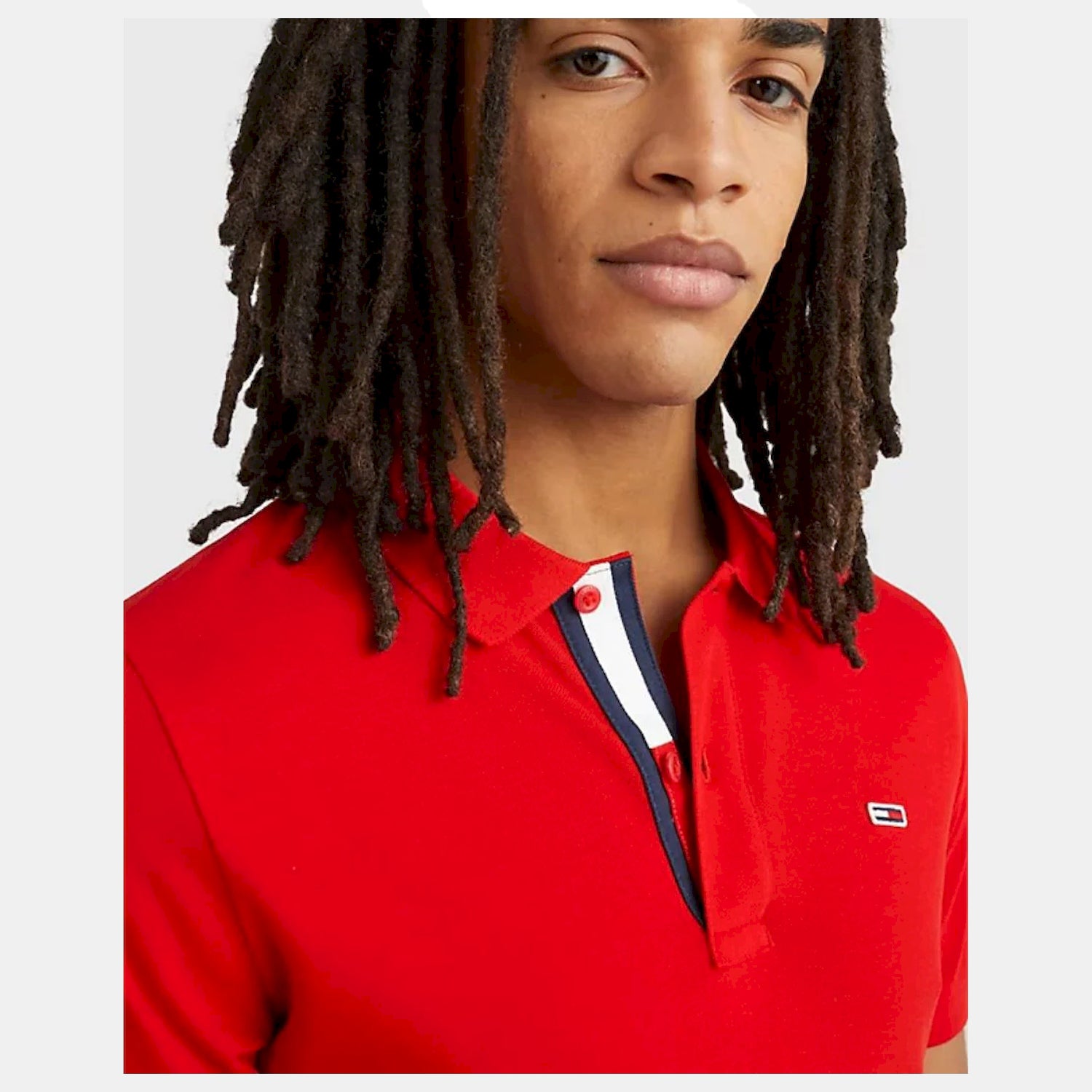Tommy Jeans Polo Dm0dm15940 Red Vermelho_shot1