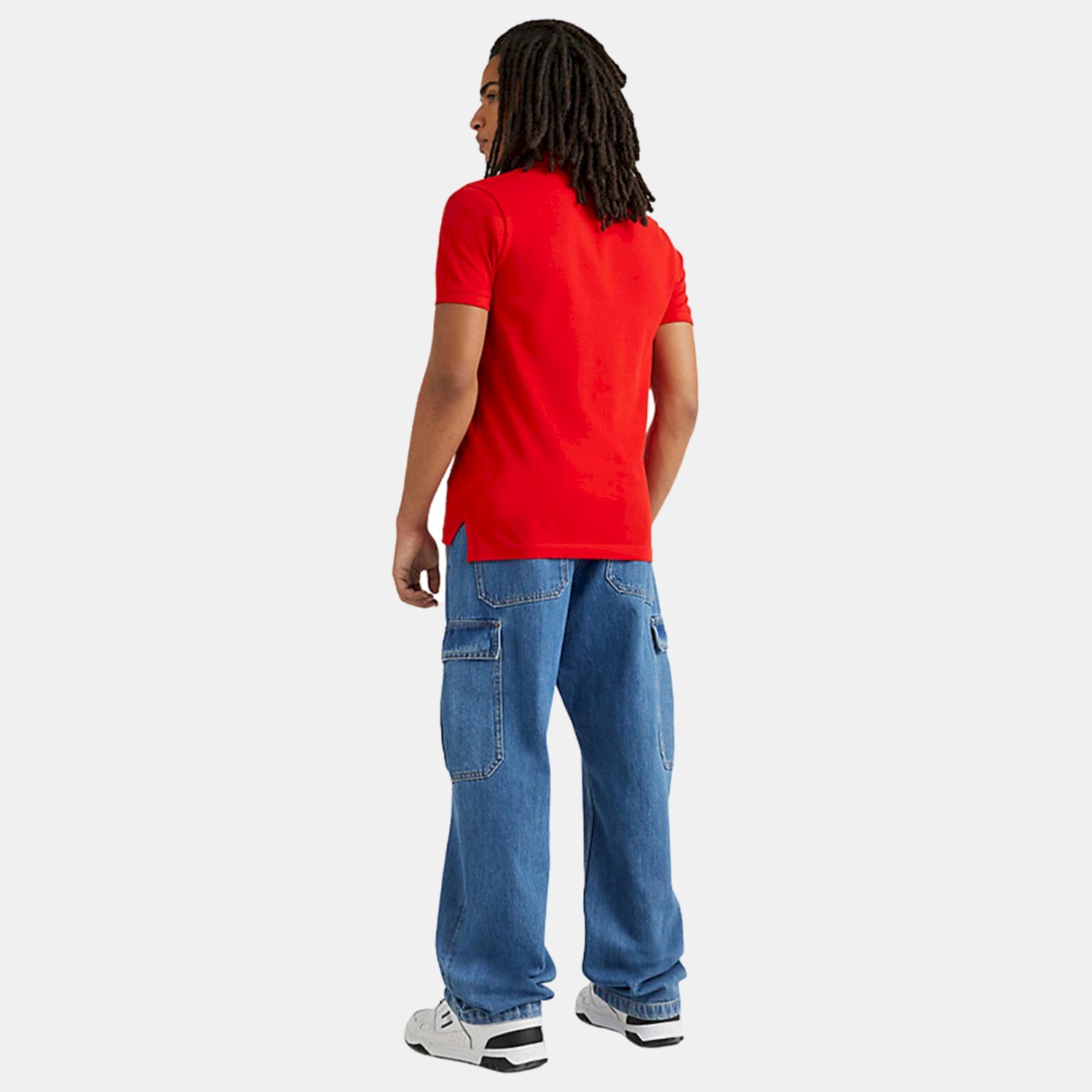 Tommy Jeans Polo Dm0dm15940 Red Vermelho_shot3