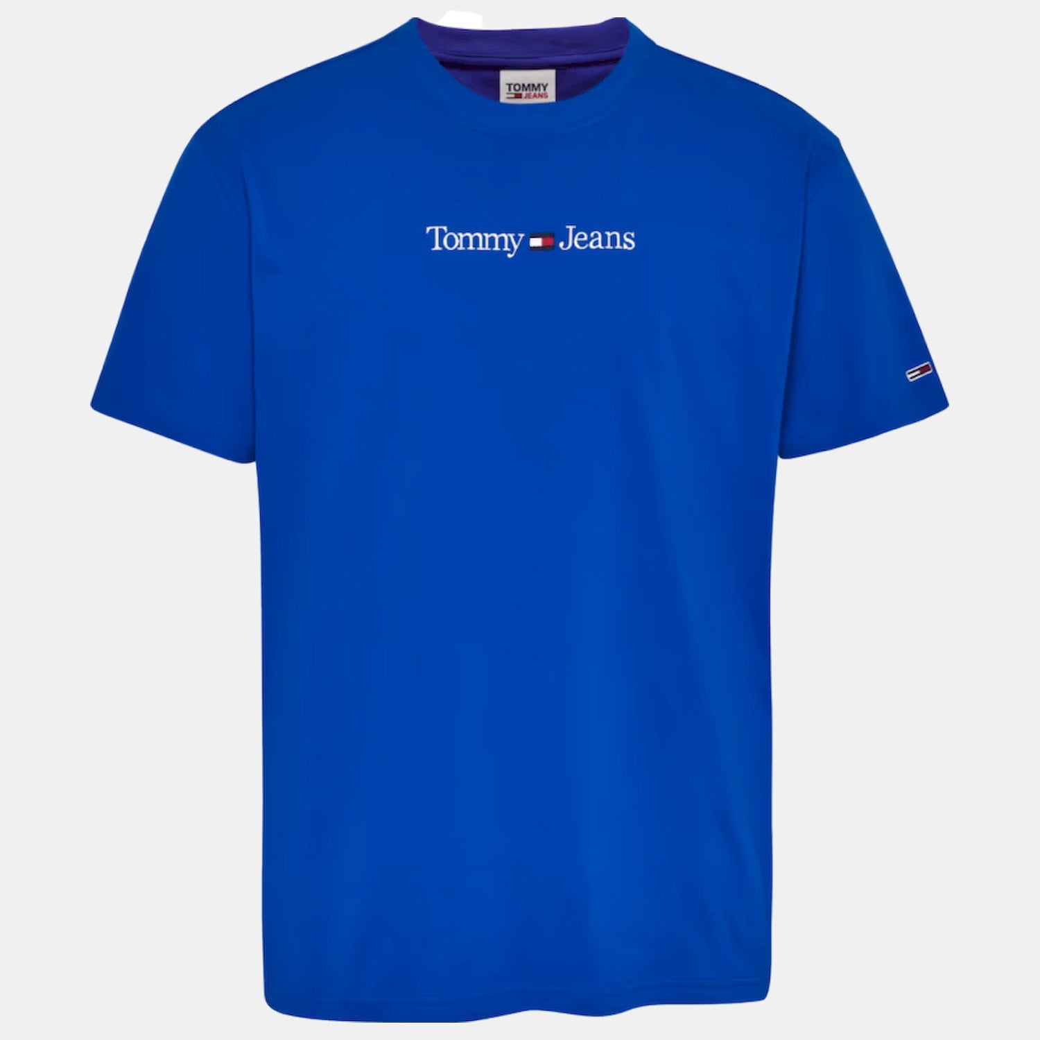 Tommy Jeans T Shirt Dm0dm14984 Royal Blue Azul Royal_shot1