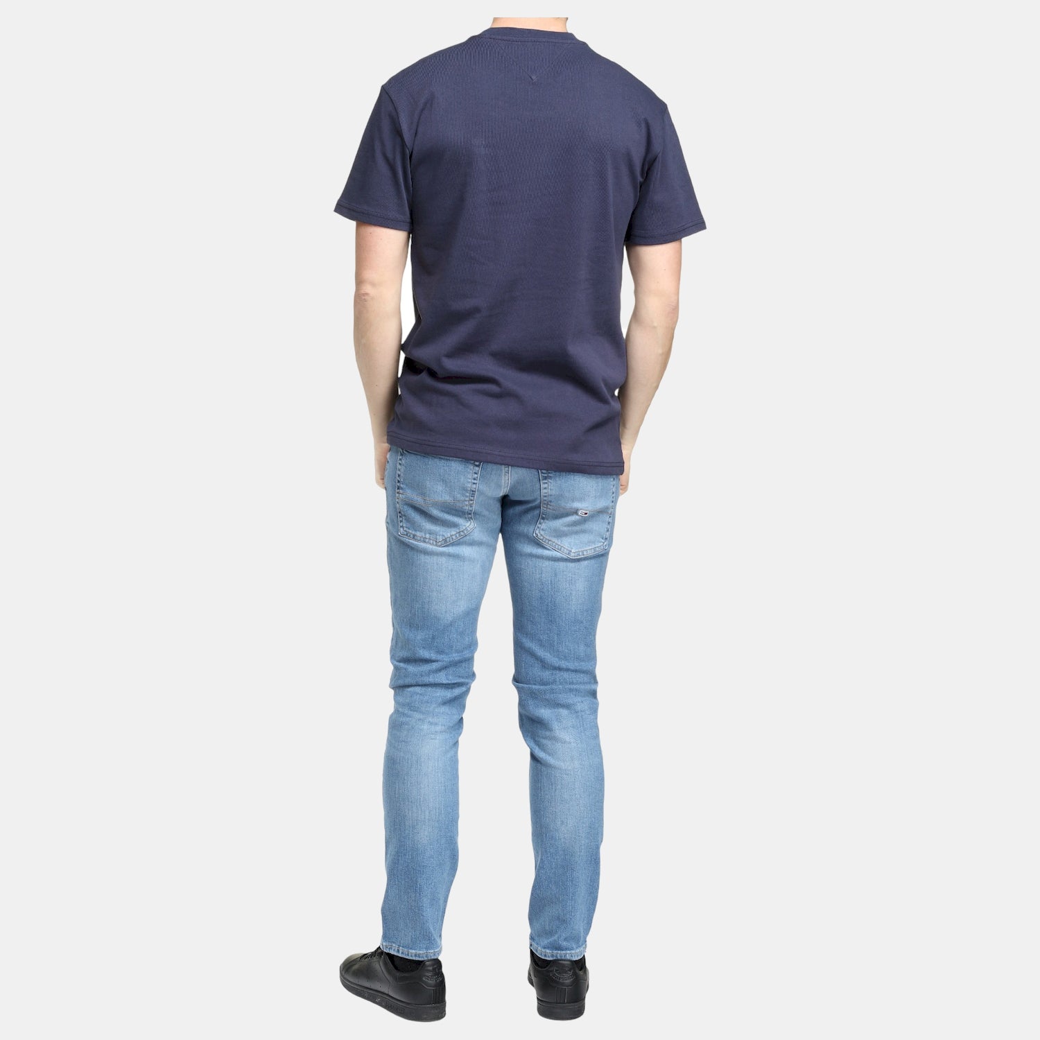 Tommy Jeans T Shirt Dm0dm16320 Navy Navy_shot3