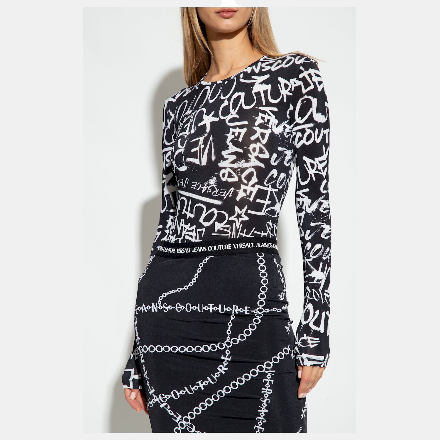 Versace Body 75ham221 Blk White Preto Branco_shot2