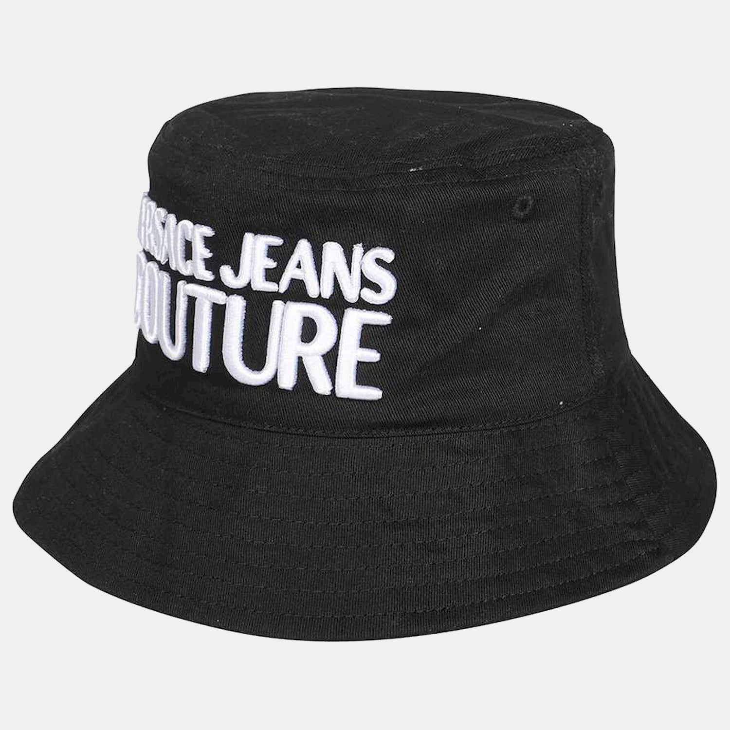 Versace Bucket Hat 72gazk05 Black Preto_shot1