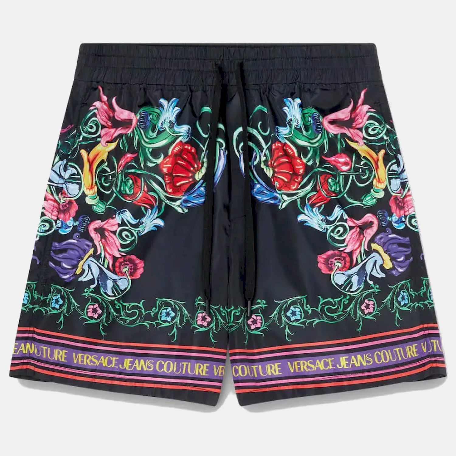 Versace Calcao Shorts 74gadd17 Blk Gold Preto Ouro_shot1