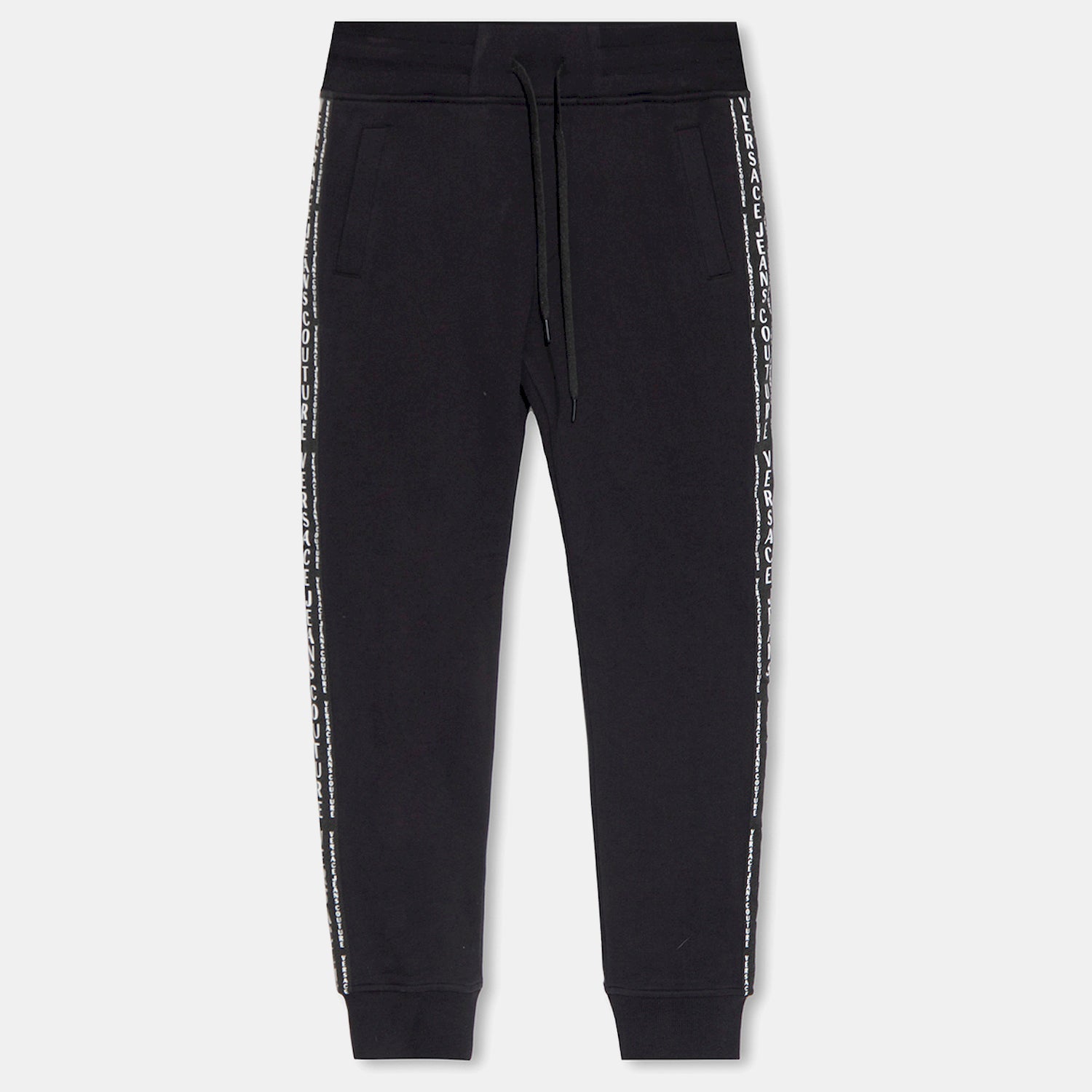 Versace Calcas Trousers 74gaay03 Black Preto_shot1