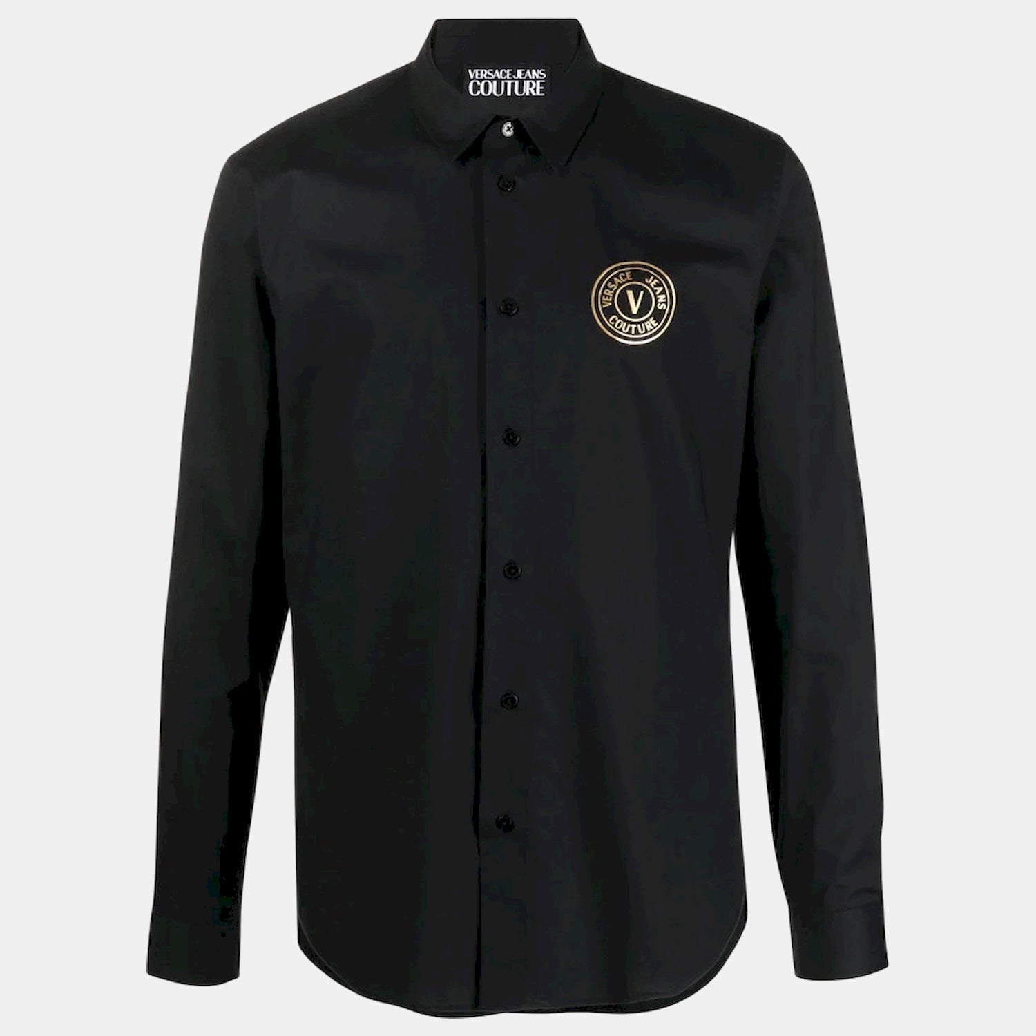 Versace Camisa Shirt 74galys2 Blk Gold Preto Ouro_shot3