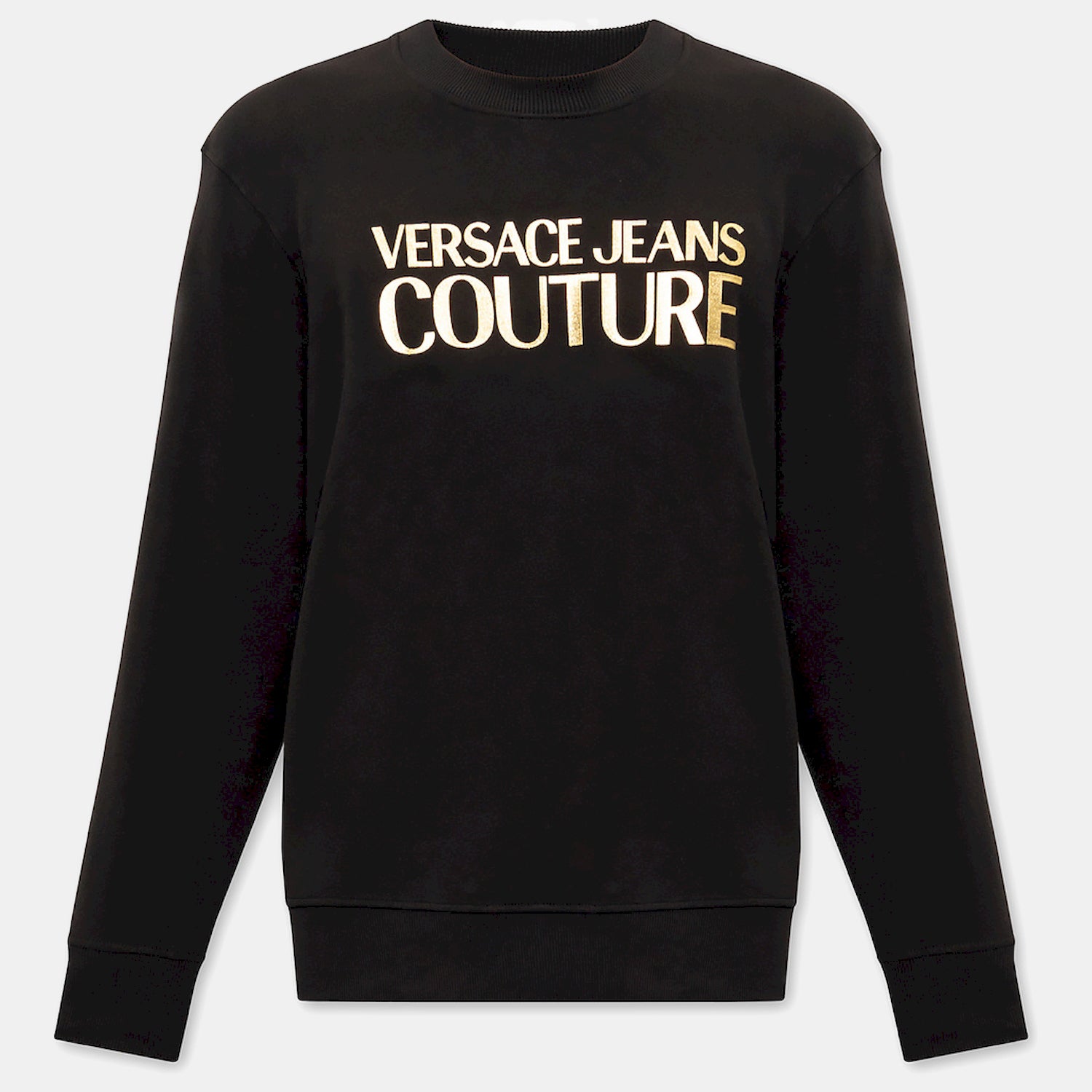Versace Camisola Sweat 73gait01 Blk Gold Preto Ouro_shot1