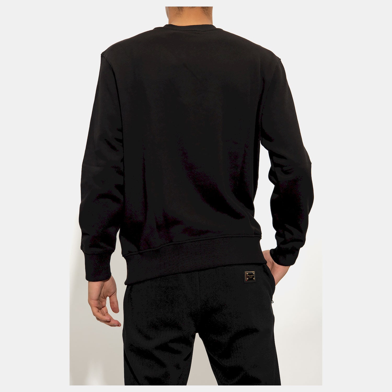 Versace Camisola Sweat 73gait01 Blk Gold Preto Ouro_shot3