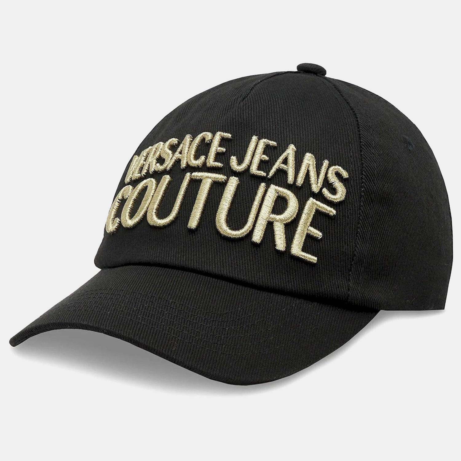 Versace Cap Hat 74gazk10 Blk Gold Preto Ouro_shot1