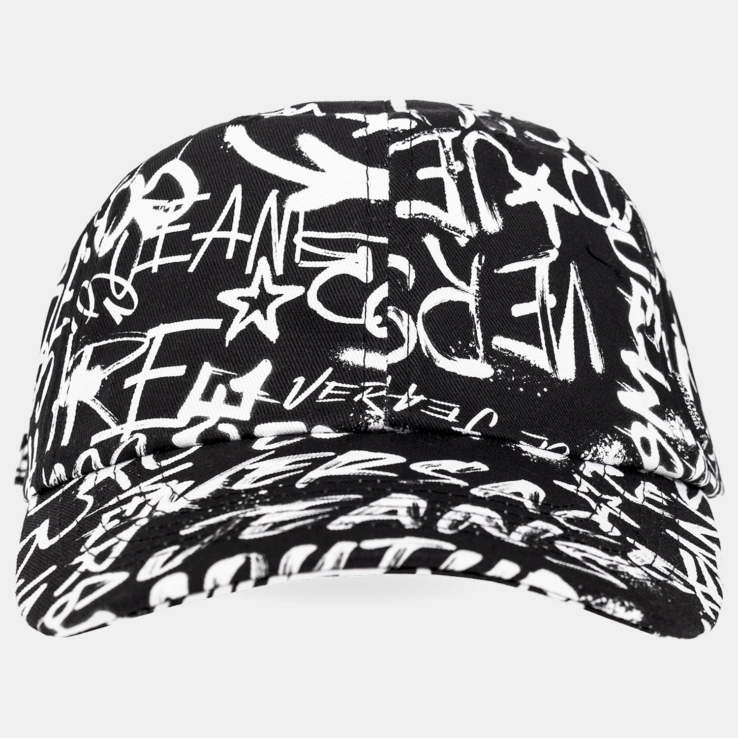 Versace Cap Hat 75gazk17 Blk White Preto Branco_shot1
