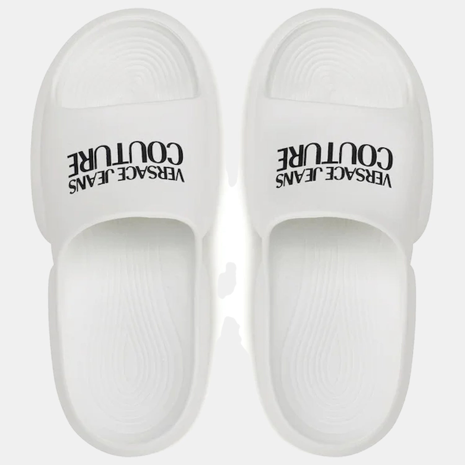 Versace Chinelos Slippers 74ya3s8a White Branco_shot3